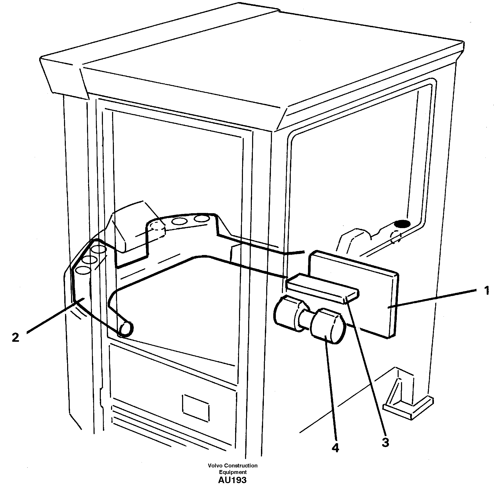 Heating system — volvo parts diagram
