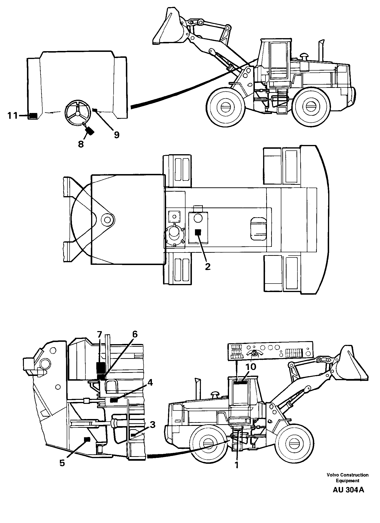 Decals USA — volvo parts diagram