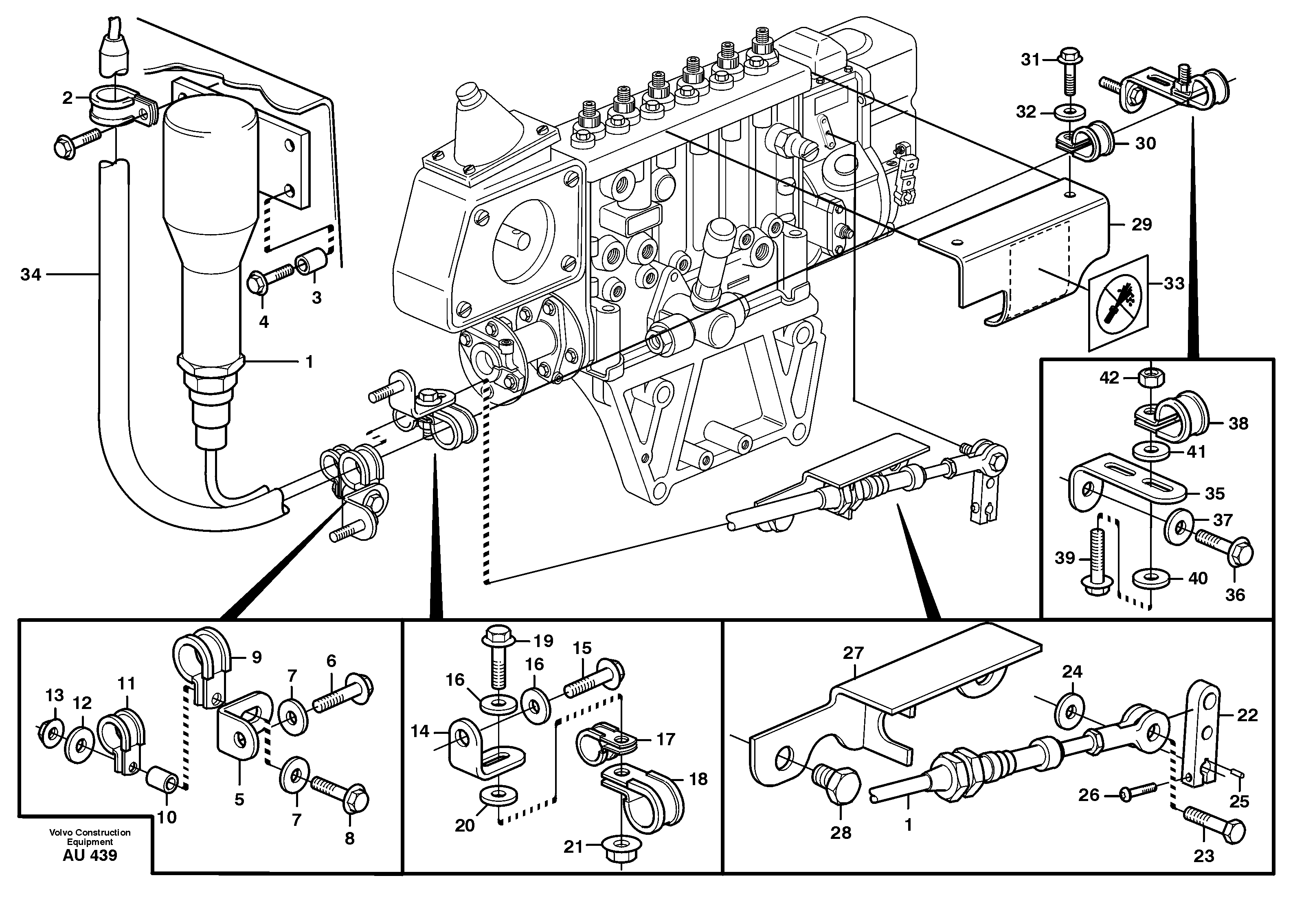 Stop control. — volvo parts diagram