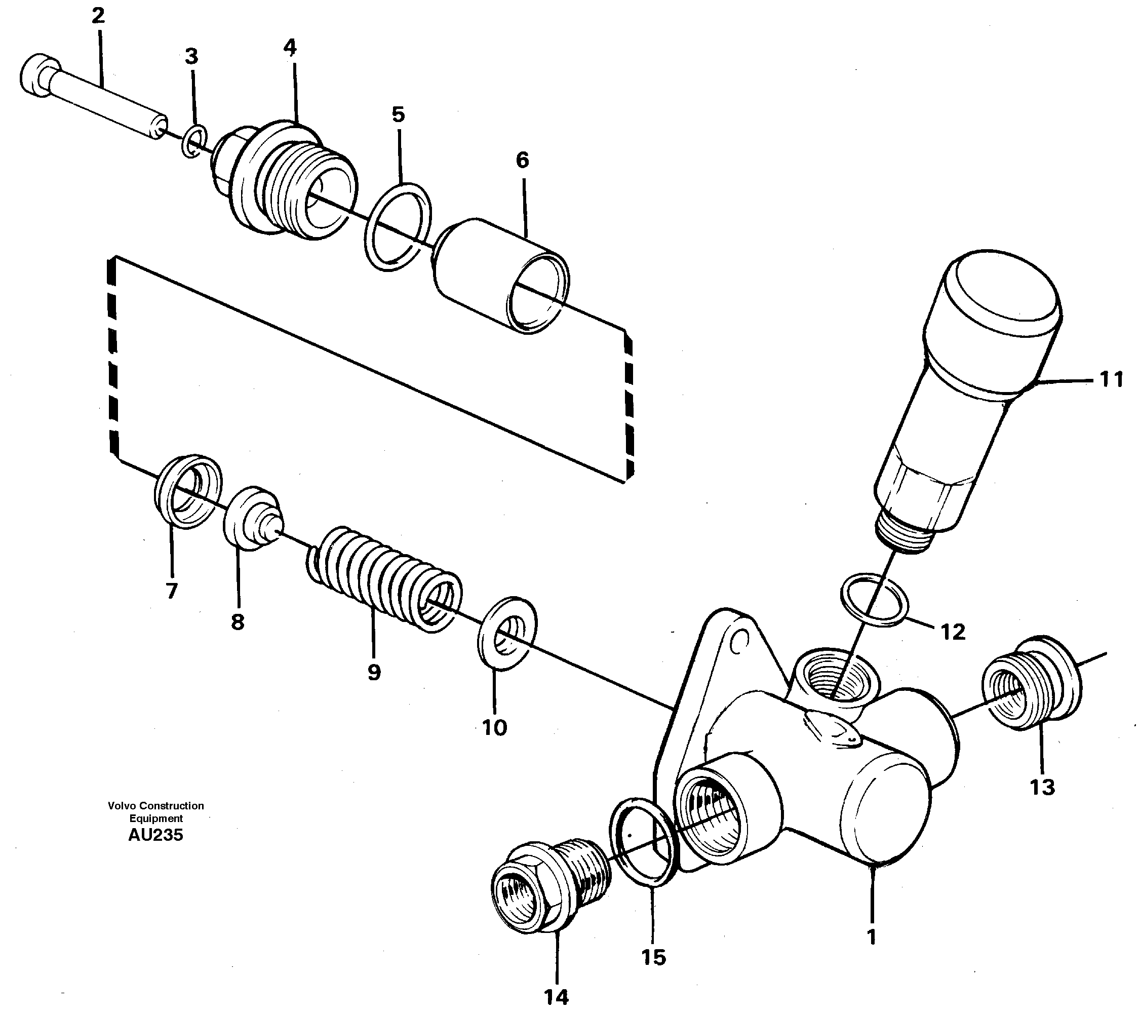 Feed pump — volvo parts diagram