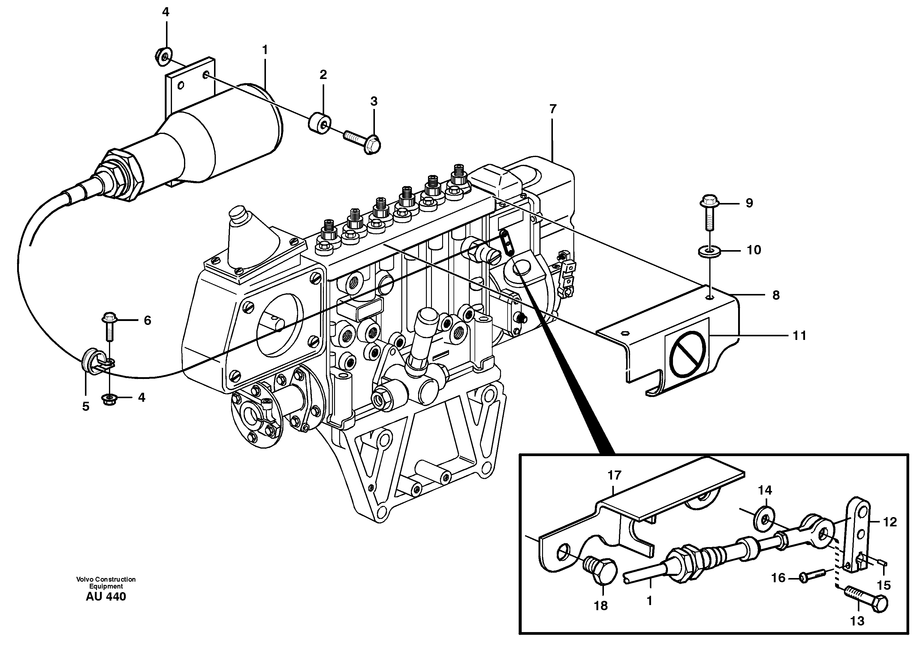 Stop control. — volvo parts diagram