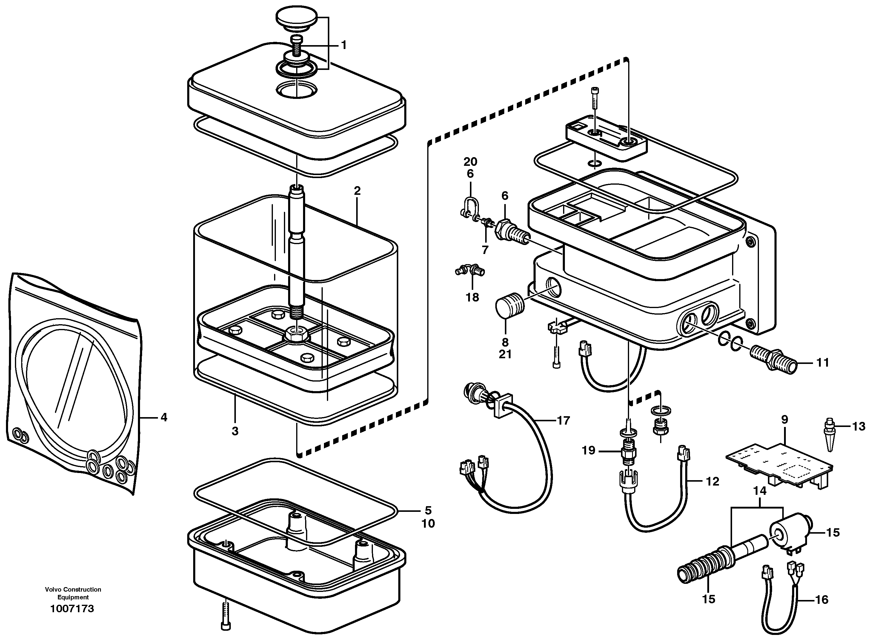 Pump 94803 — volvo parts diagram