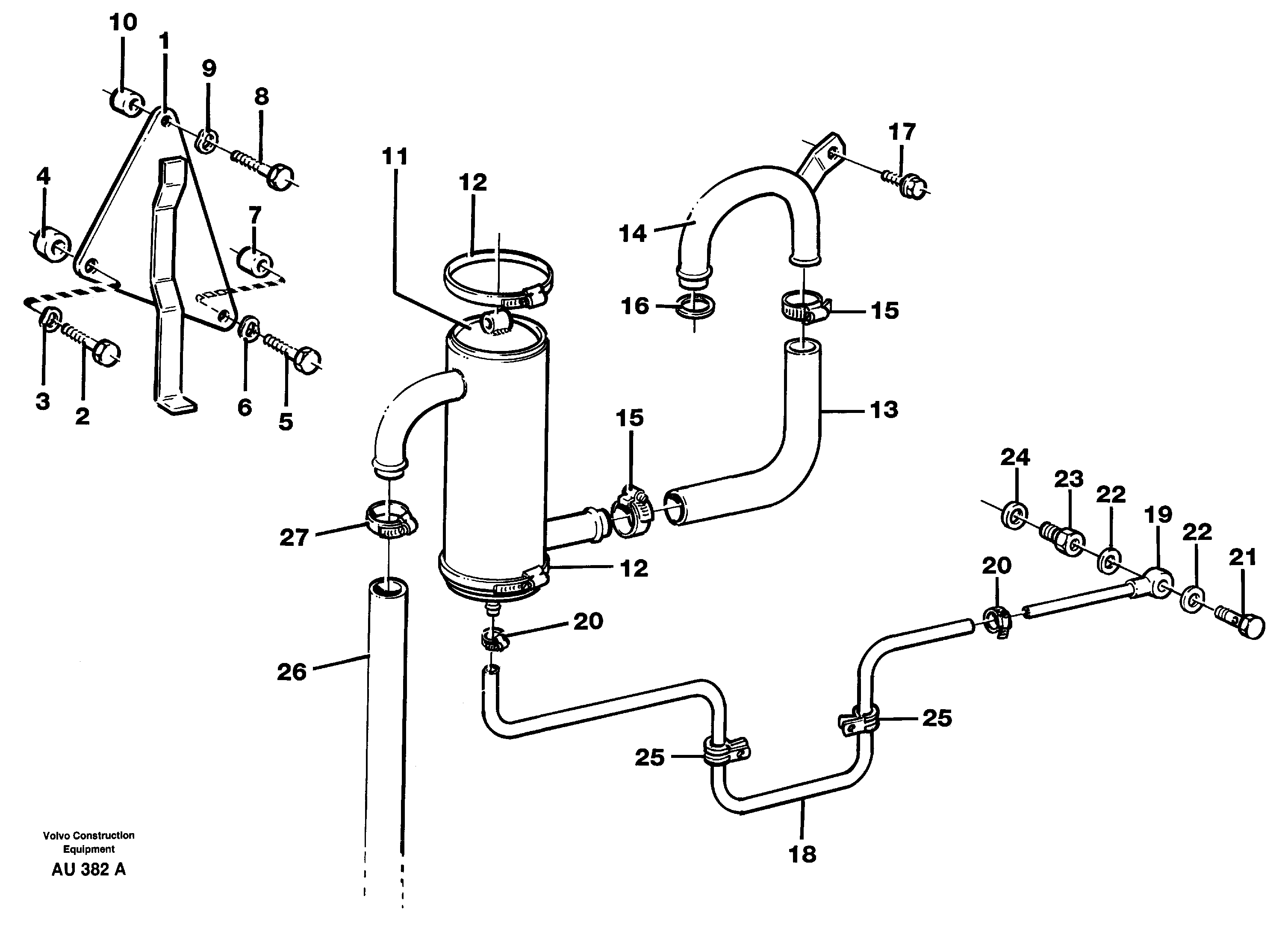 Crankcase ventilation. — volvo parts diagram