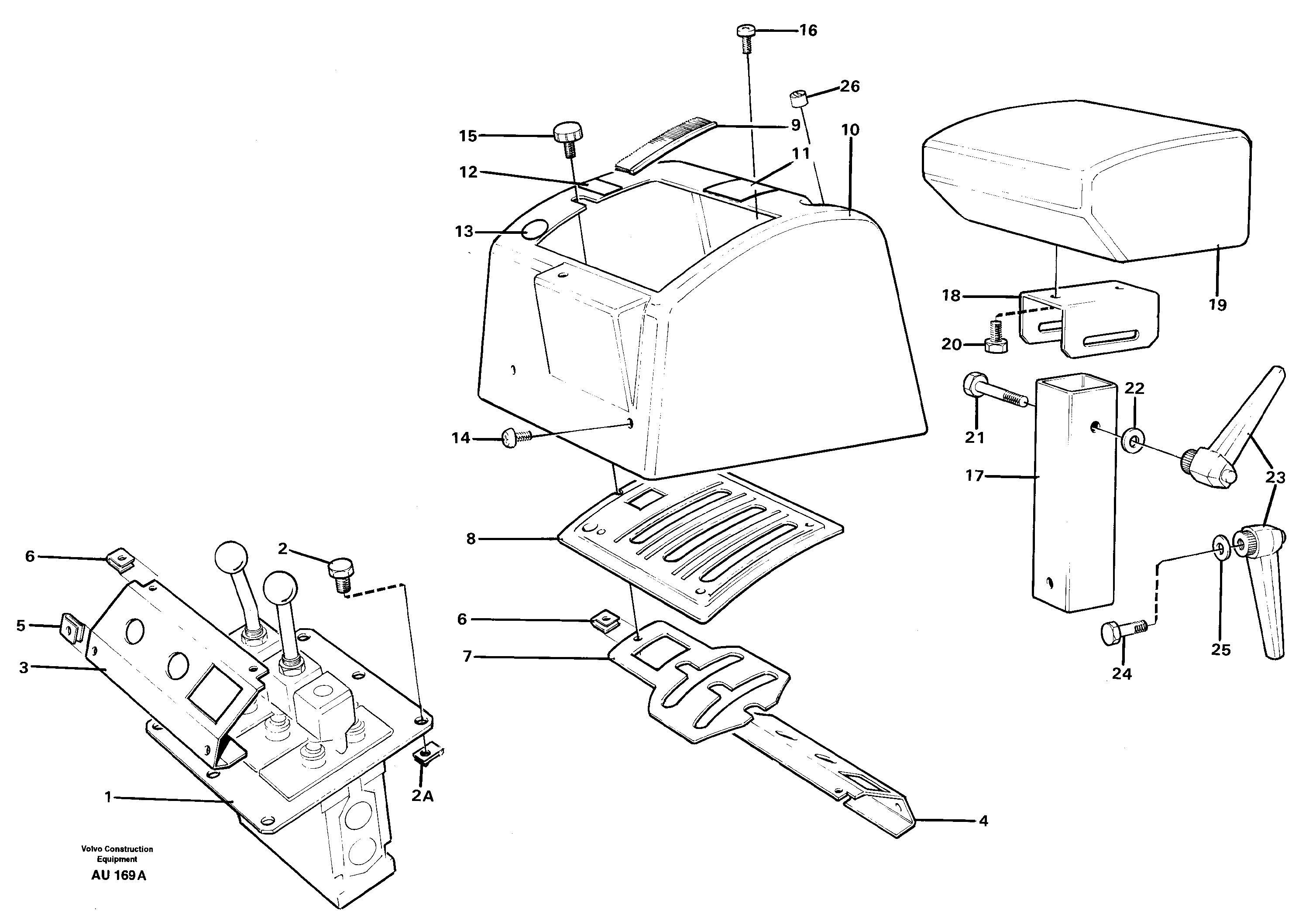 Servo valve with fitting parts — volvo parts diagram