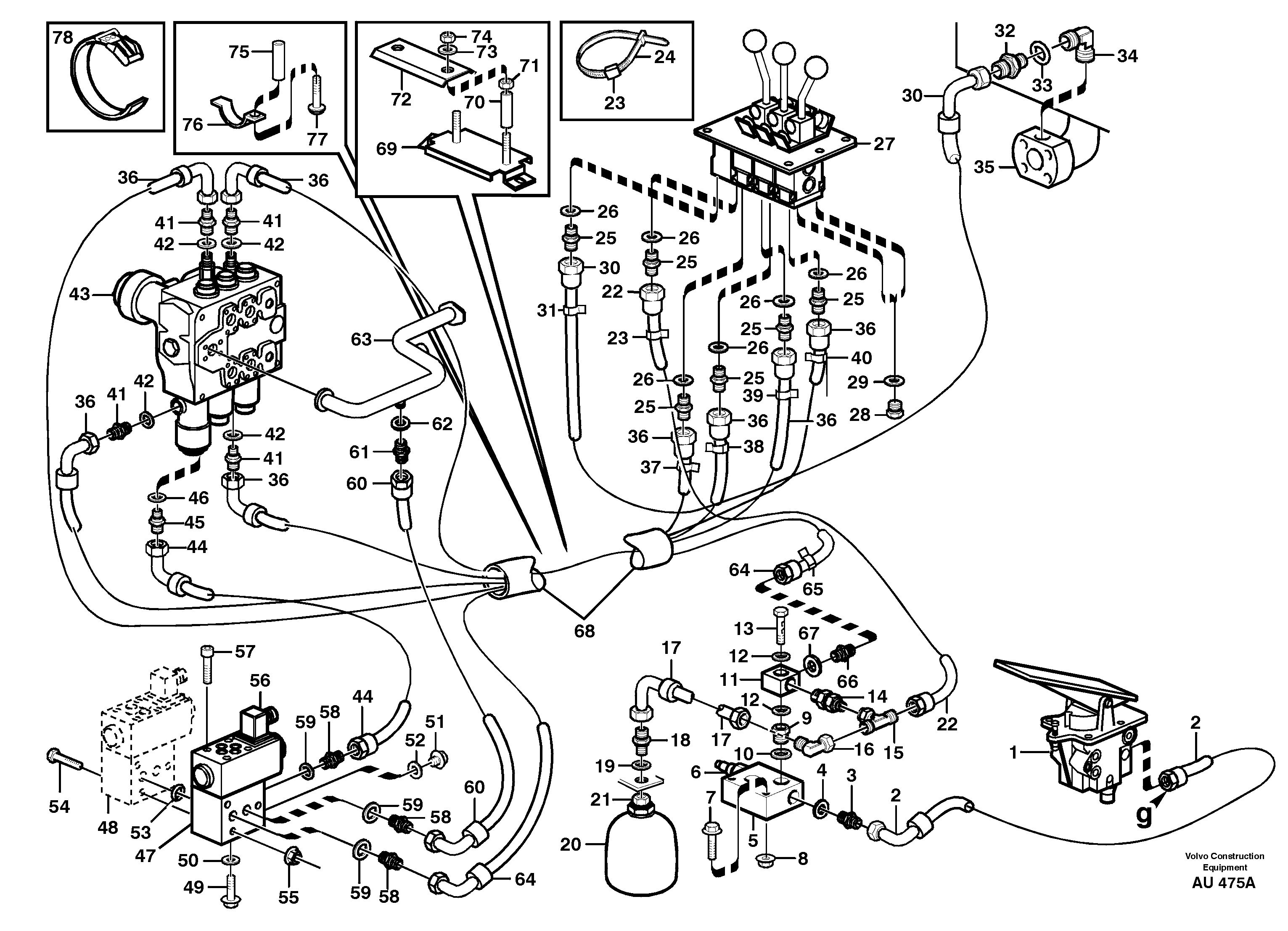 Servo - hydraulic — volvo parts diagram
