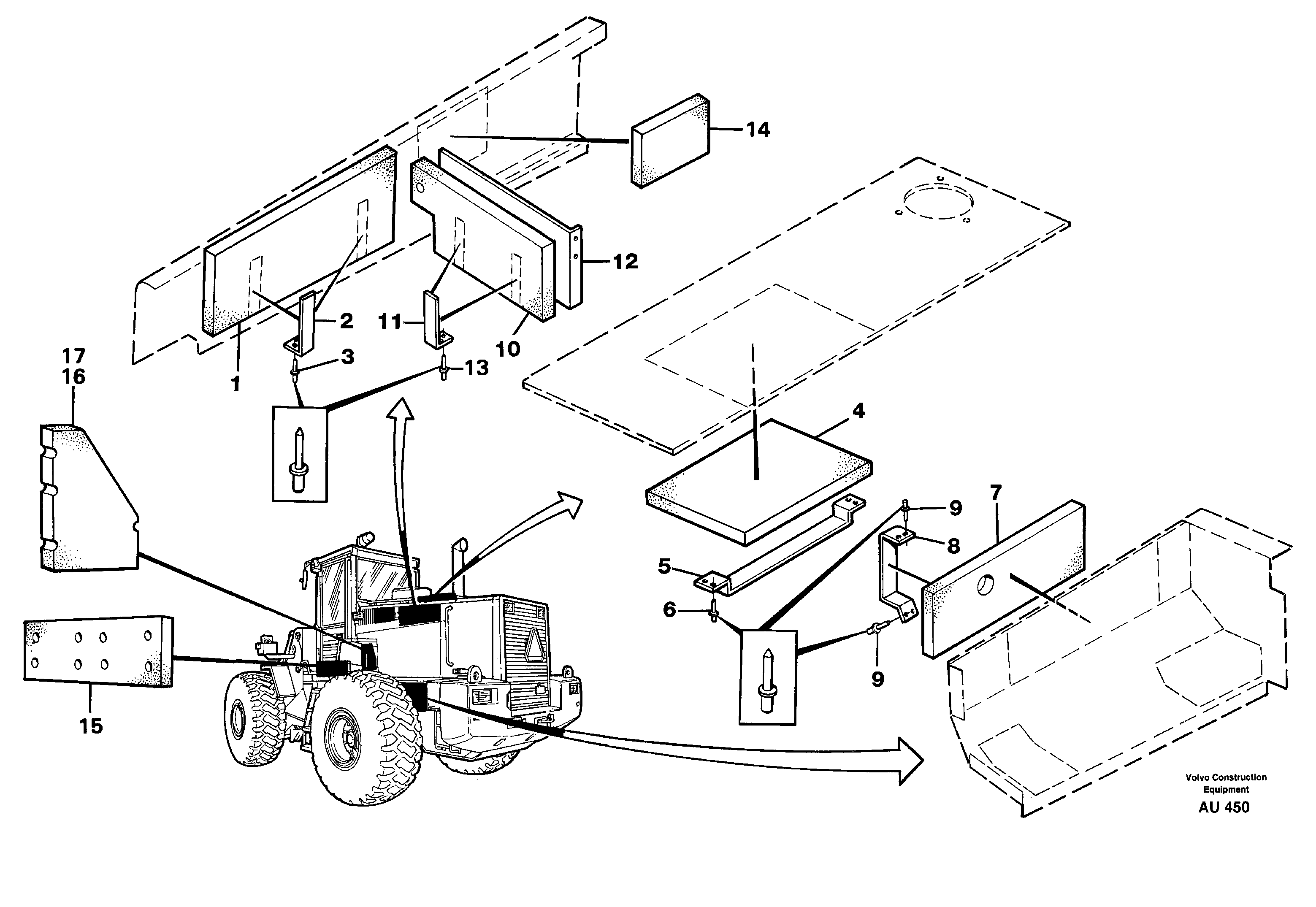 Insulating matting — volvo parts diagram