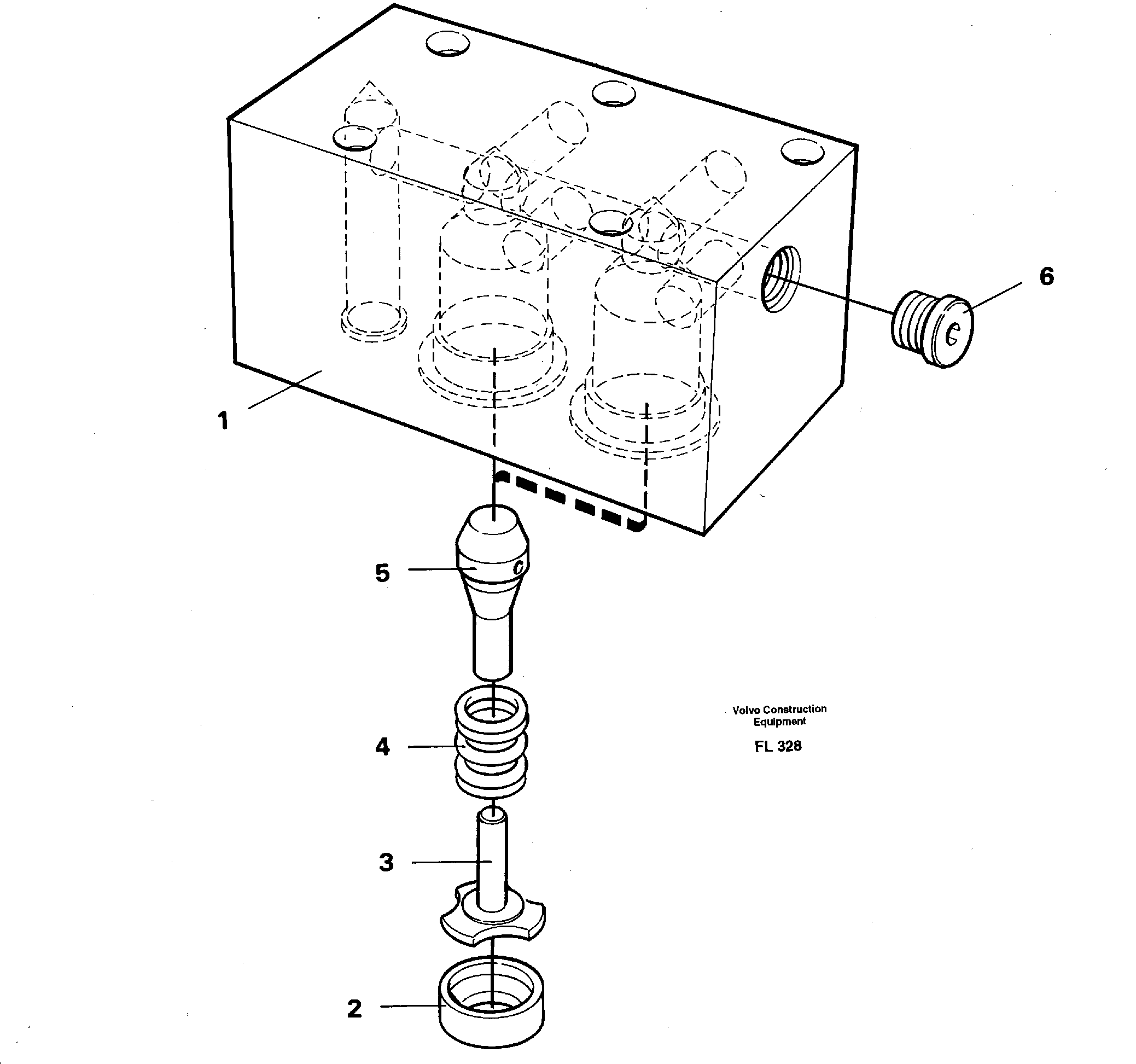 Anticavitation valve  14263614 — volvo parts diagram