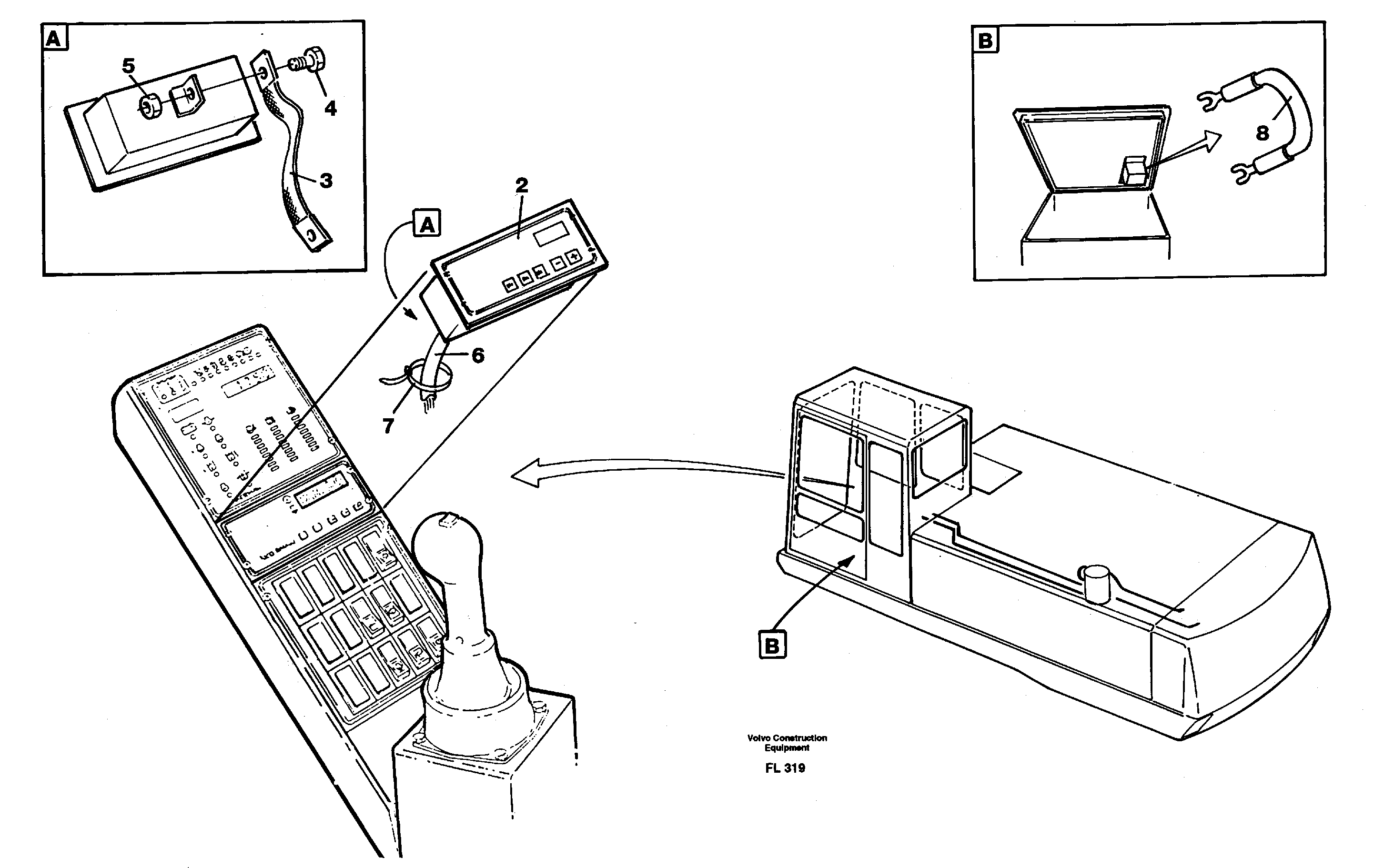 Electric installation, diesel heater  14265844 — volvo parts diagram