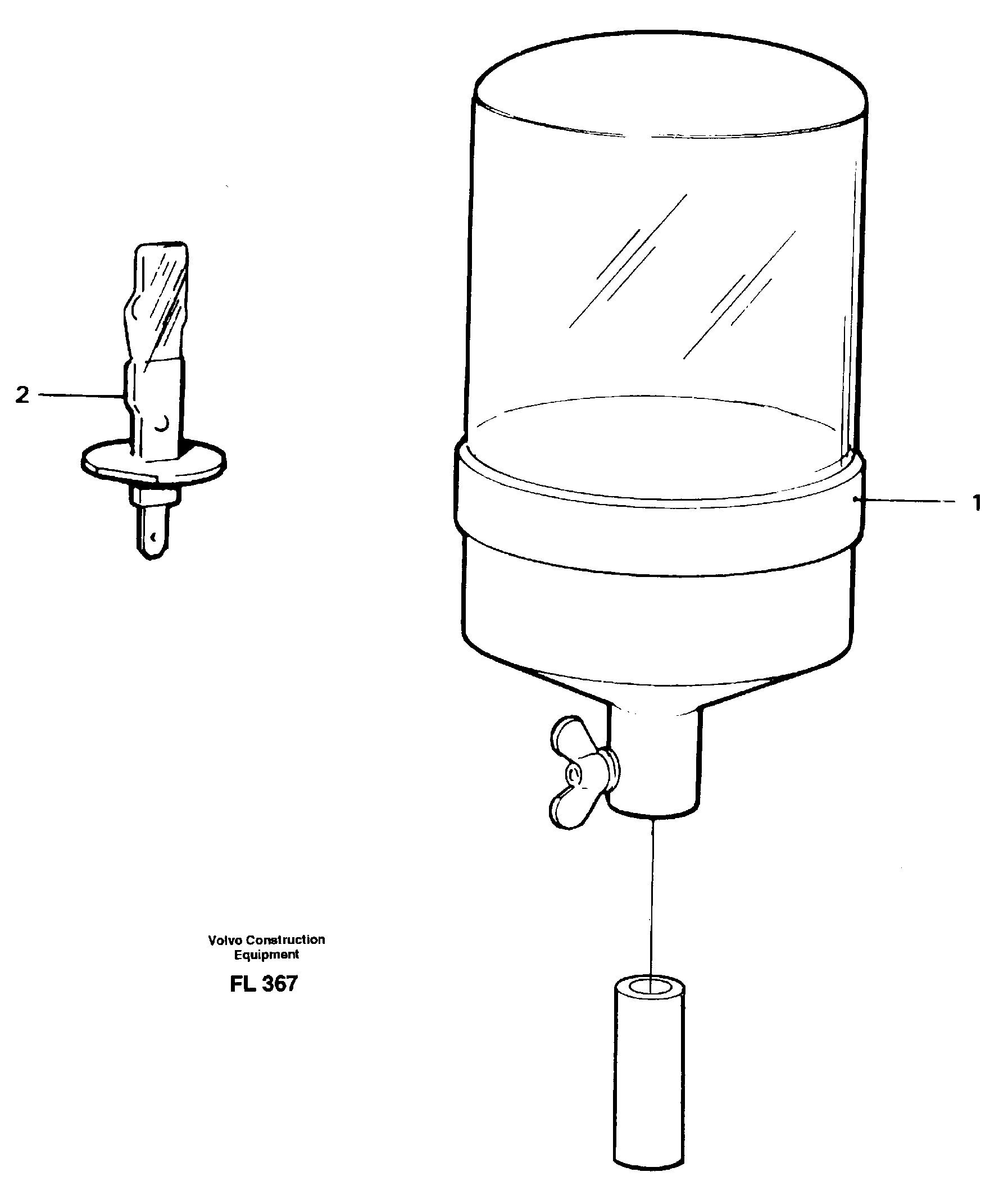 Rotating beacon — volvo parts diagram