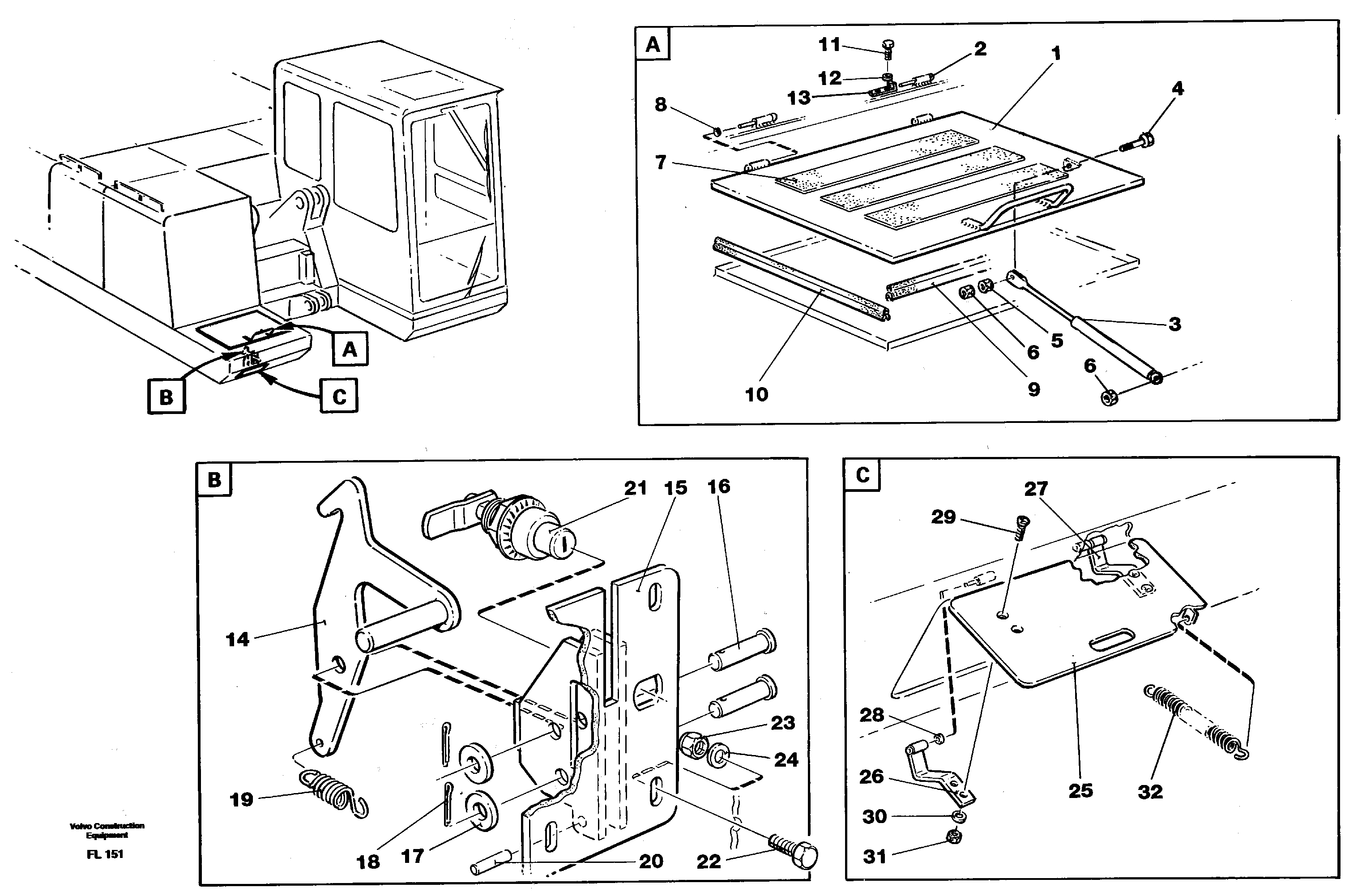 Battery disconnector — volvo parts diagram
