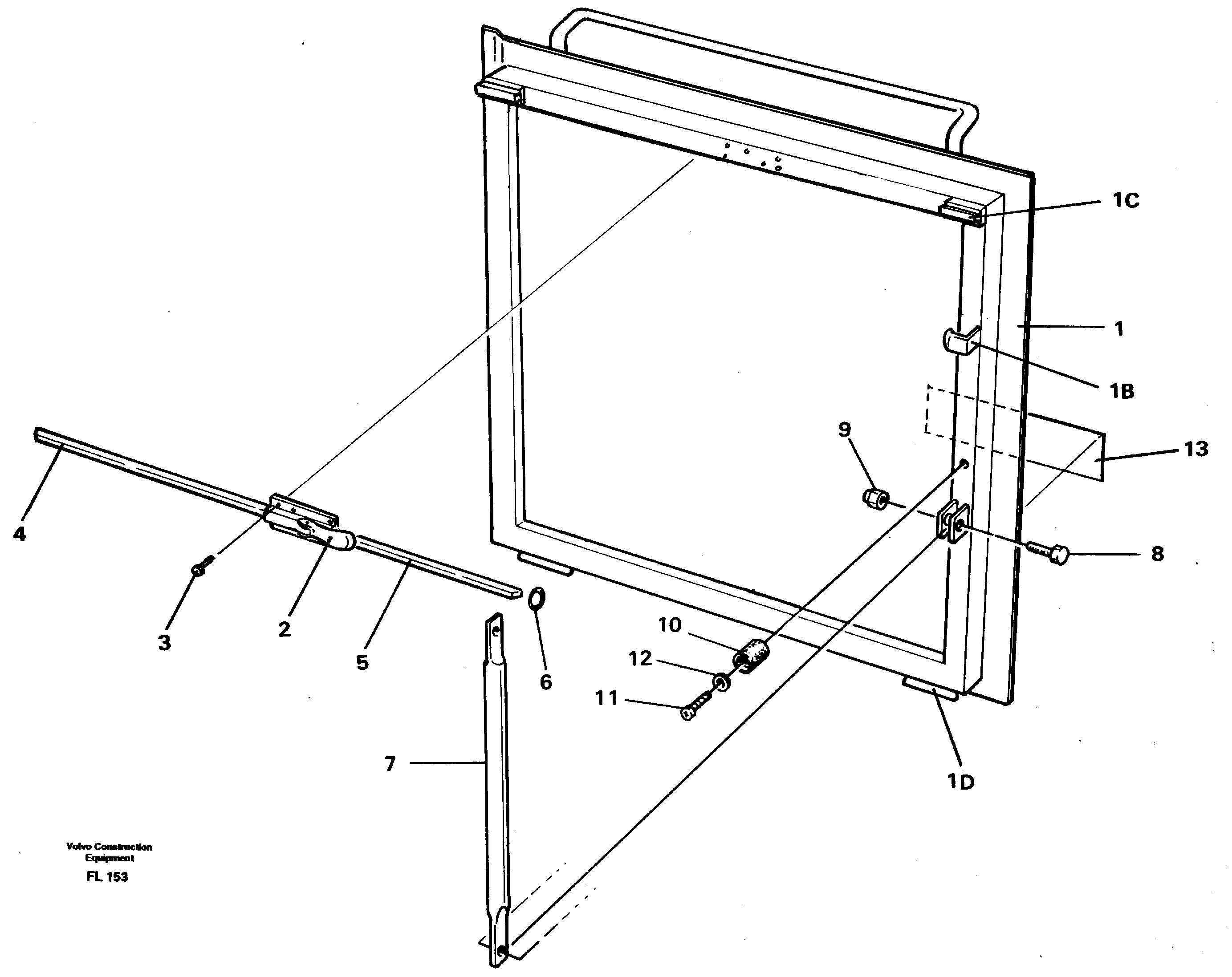 Hatch, valve housing, rear — volvo parts diagram