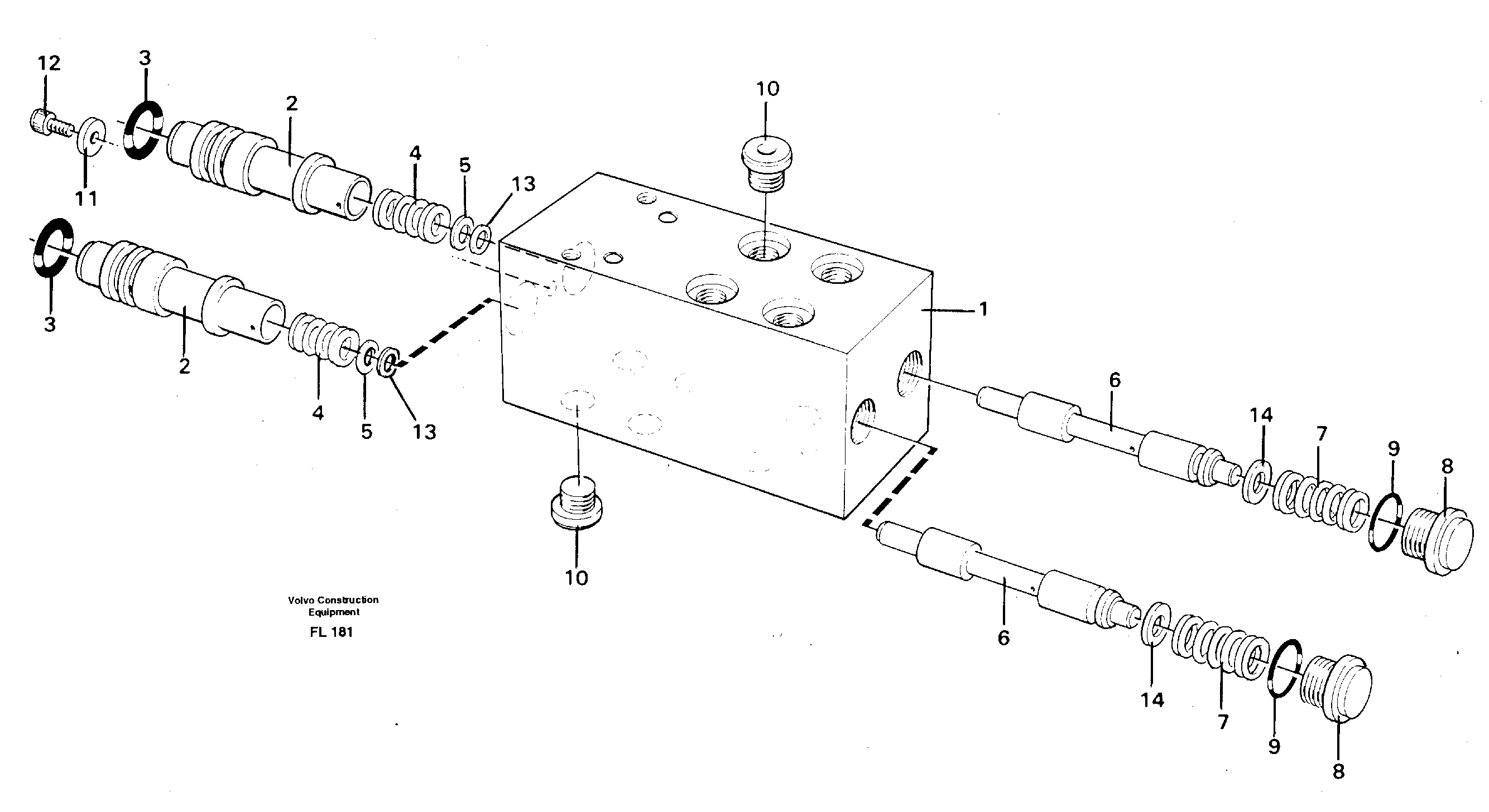 Pedal valve — volvo parts diagram