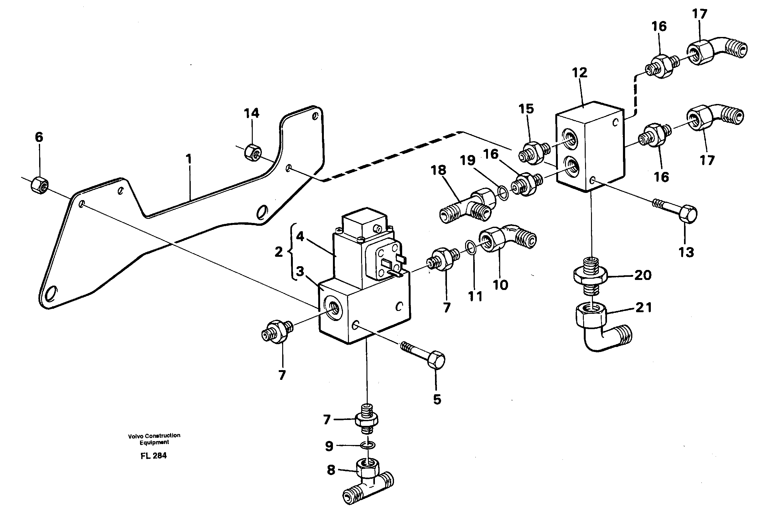 Proportional valve — volvo parts diagram