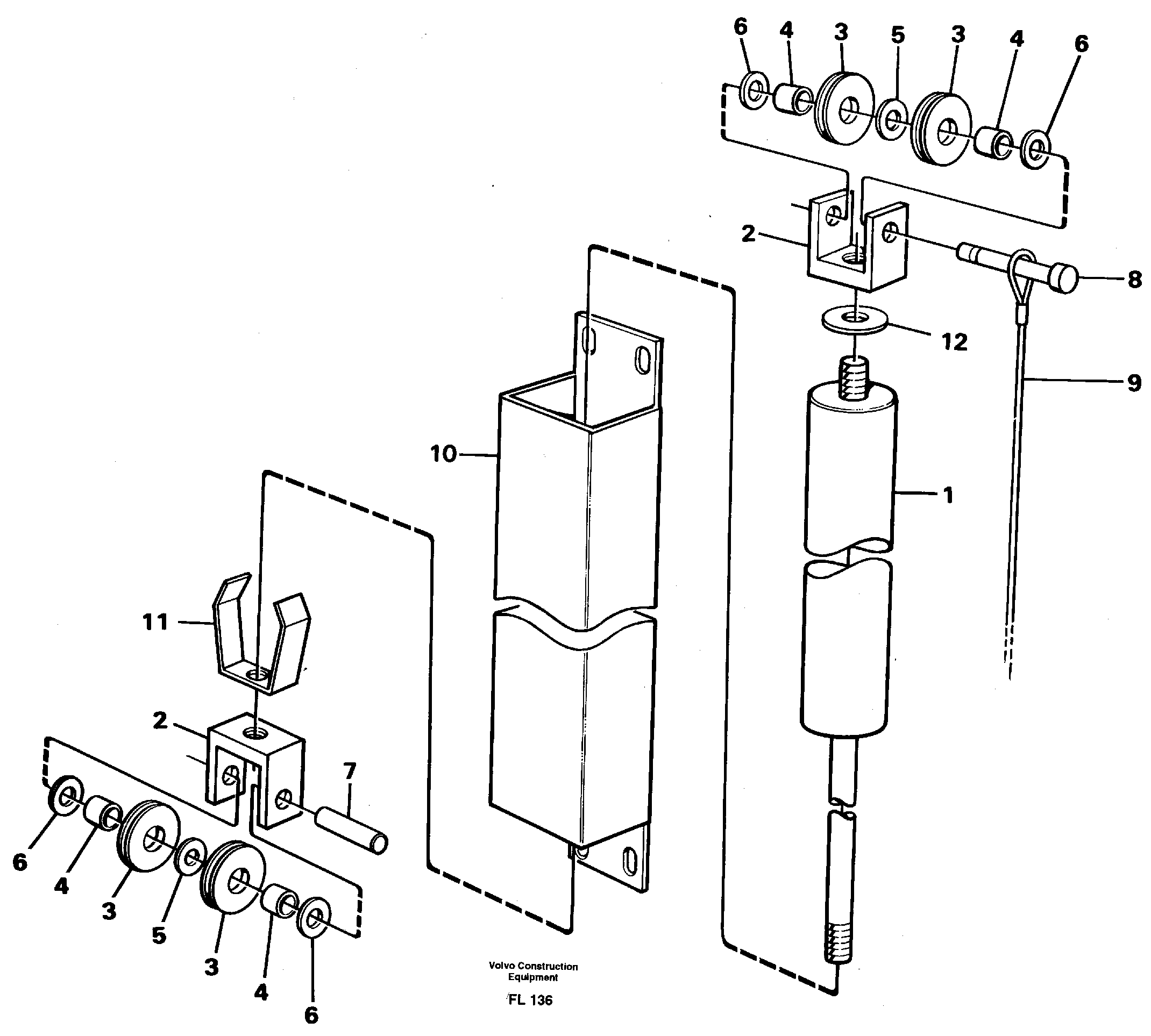Window lifts — volvo parts diagram