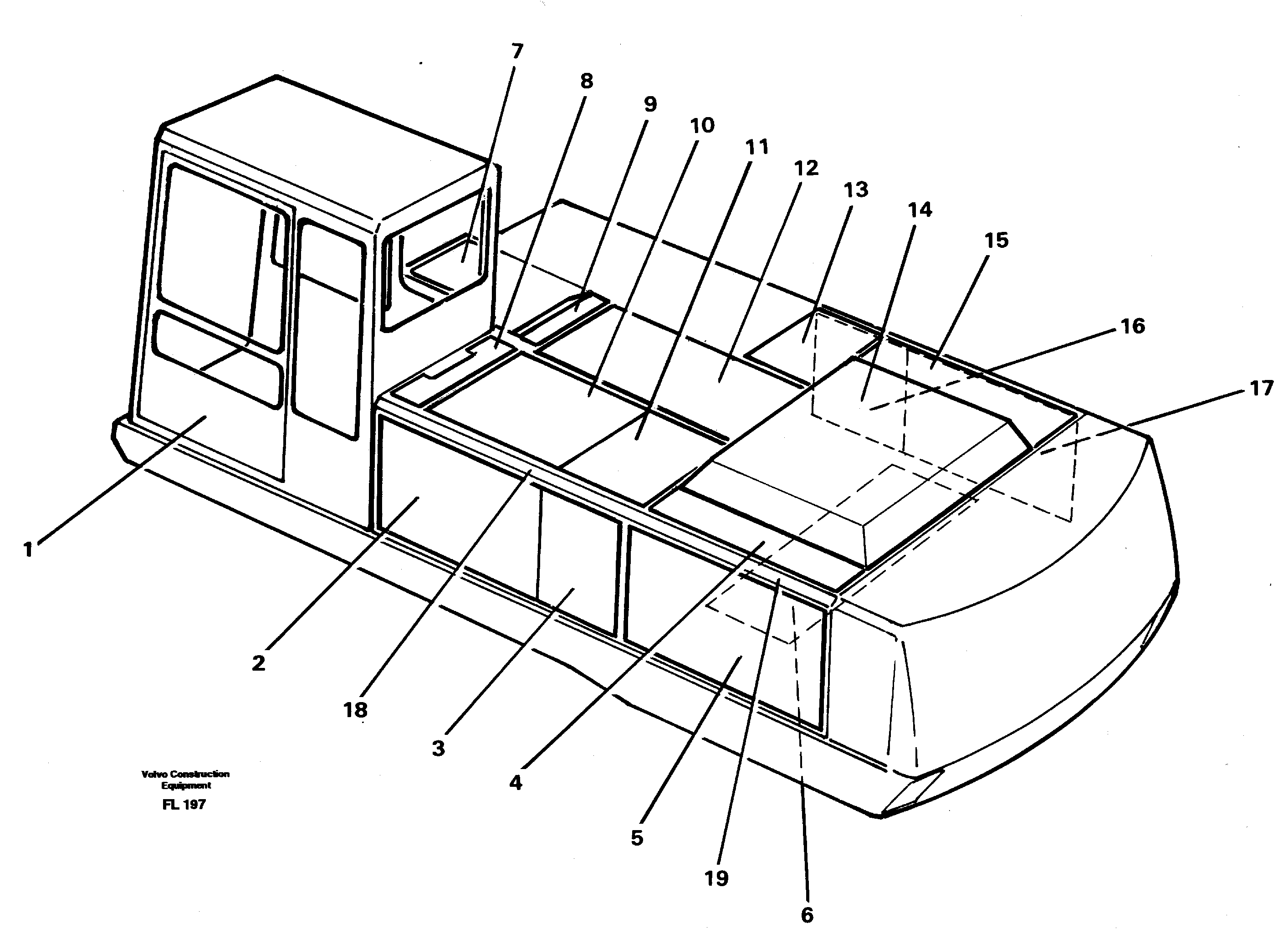 Doors, hatches — volvo parts diagram