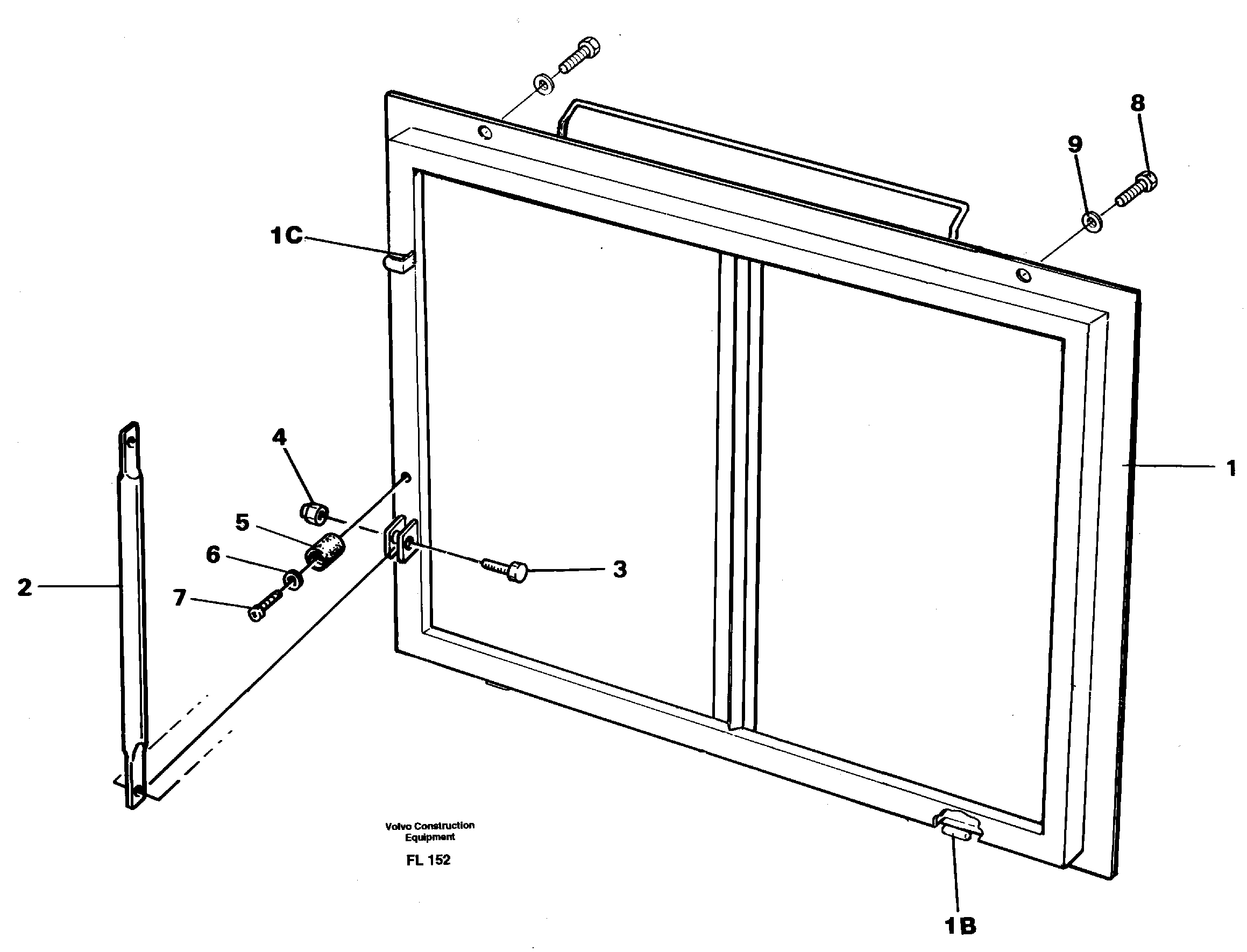 Hatch, valve housing, front — volvo parts diagram