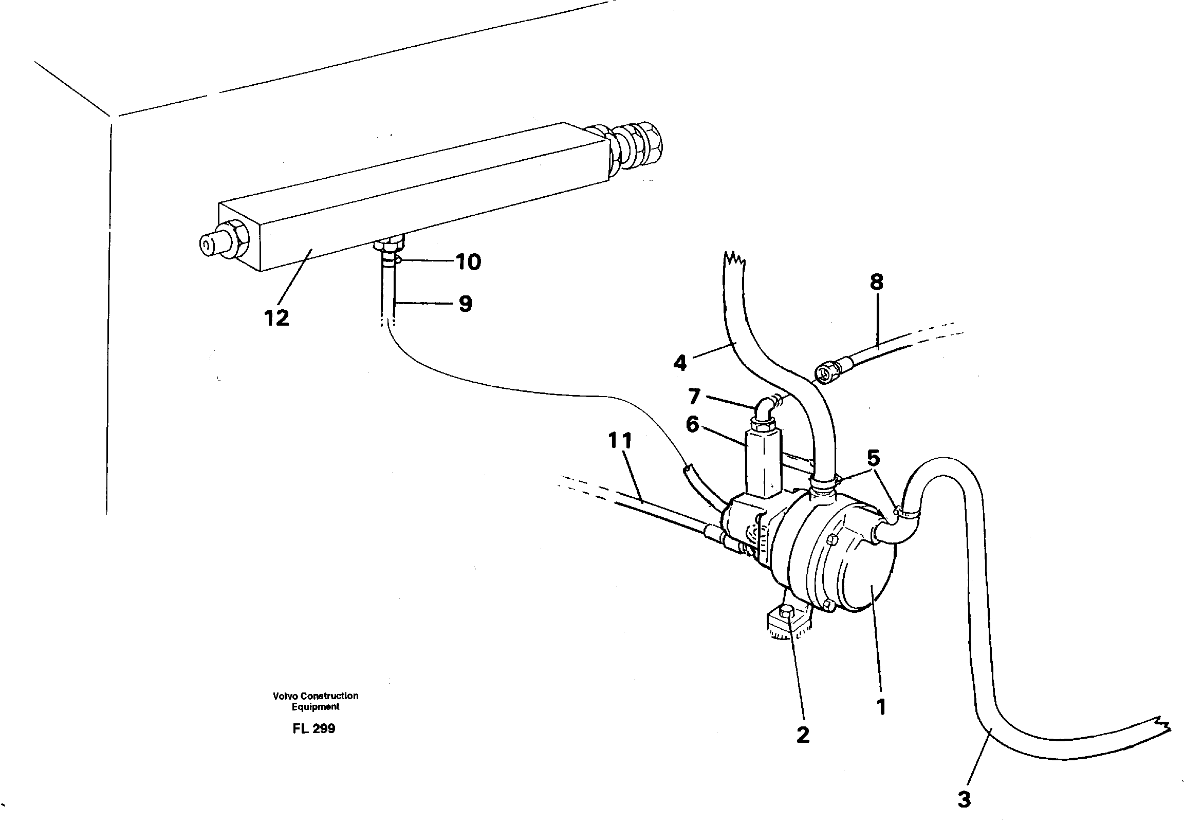 Fuel pump, hydraulic — volvo parts diagram