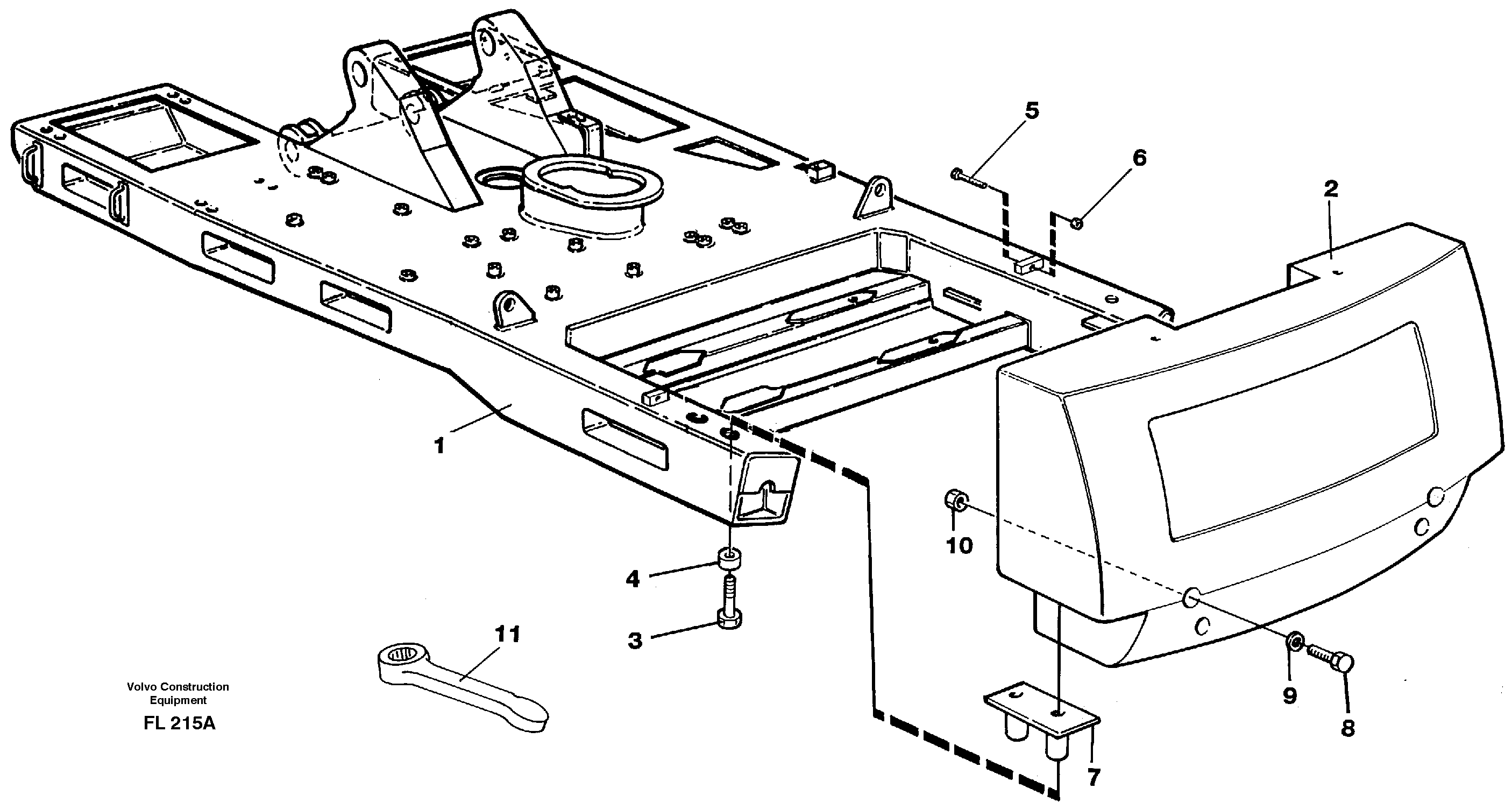 Counterweights — volvo parts diagram