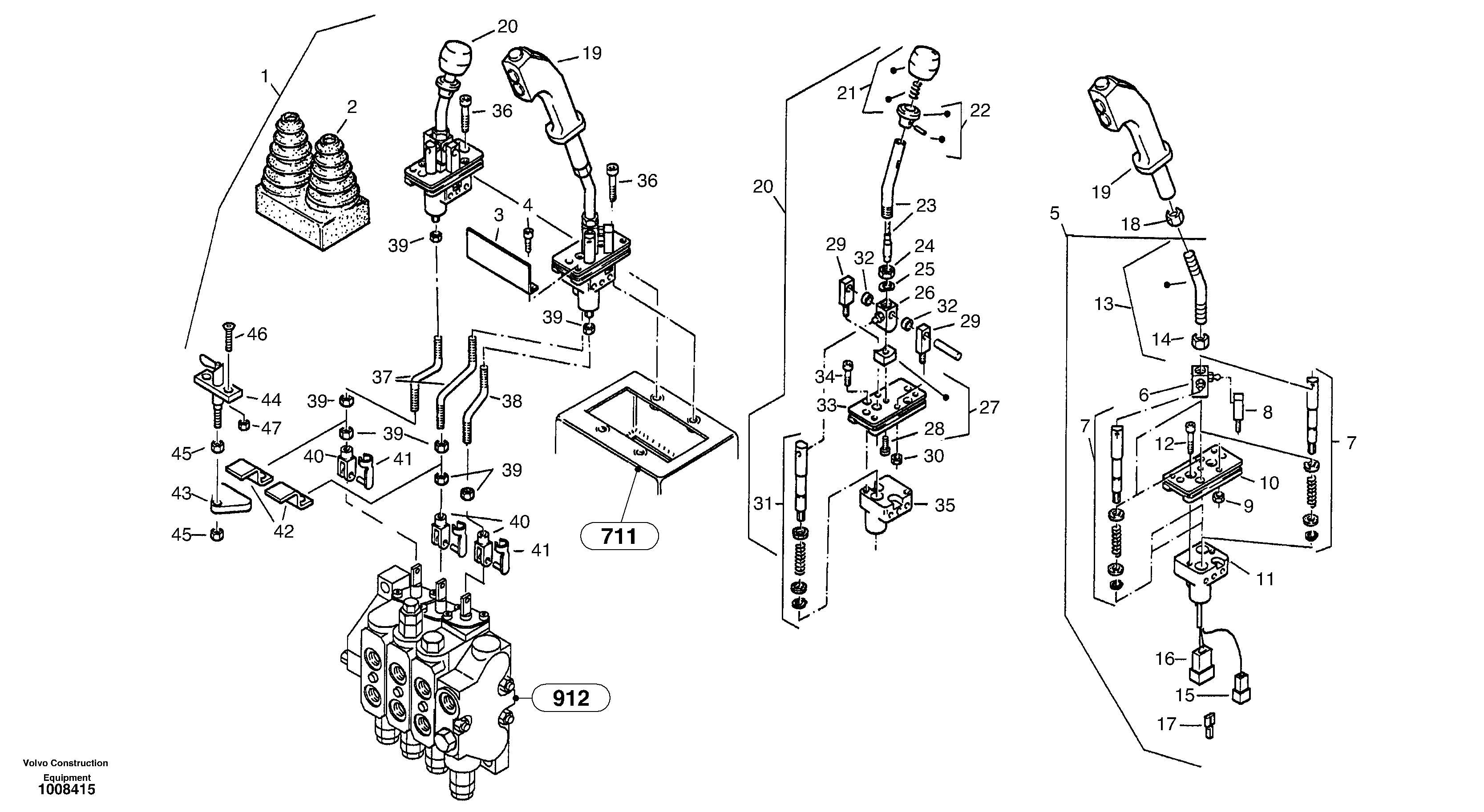 Servo control valve — volvo parts diagram