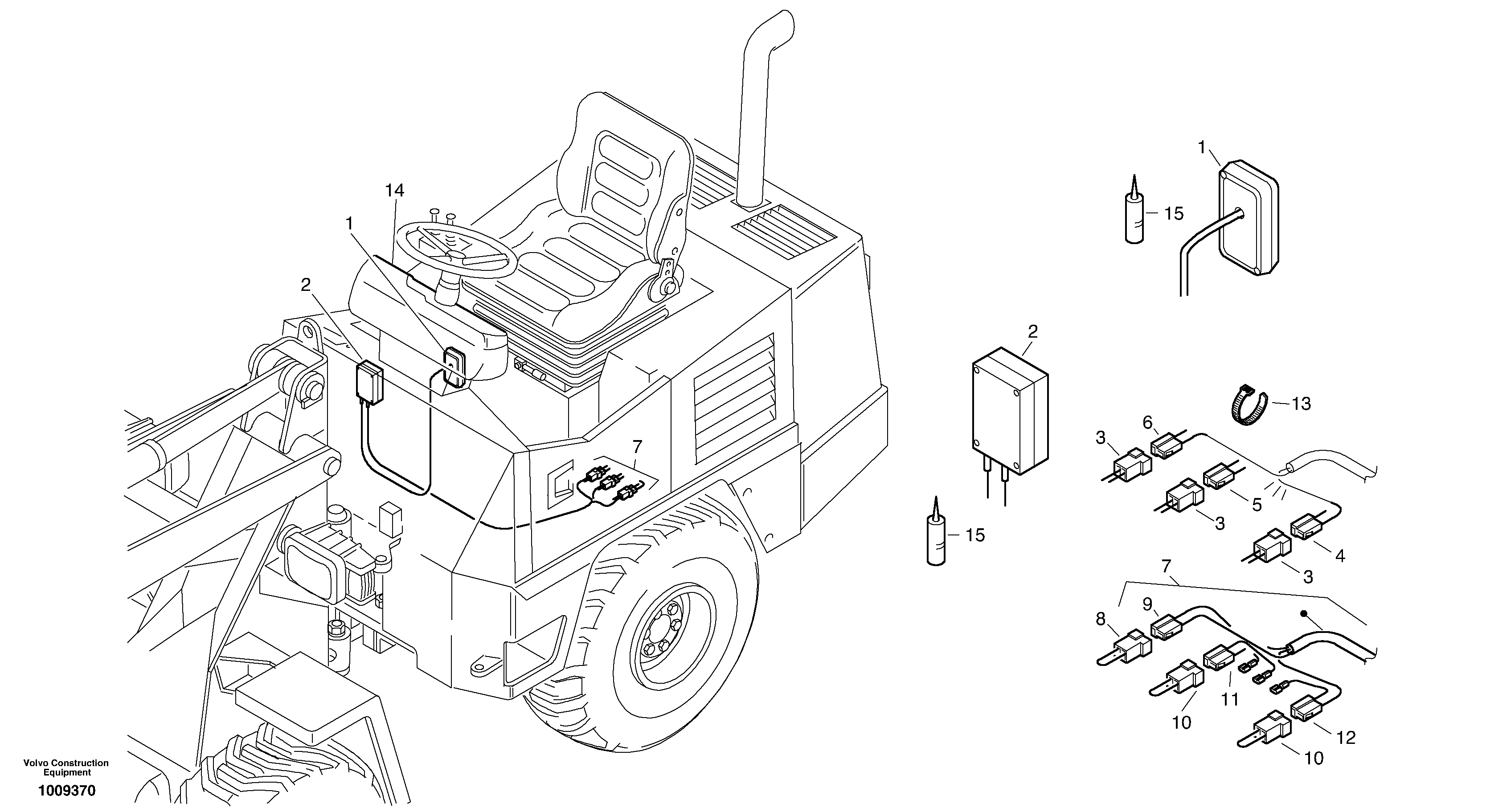 Antitheft system — volvo parts diagram