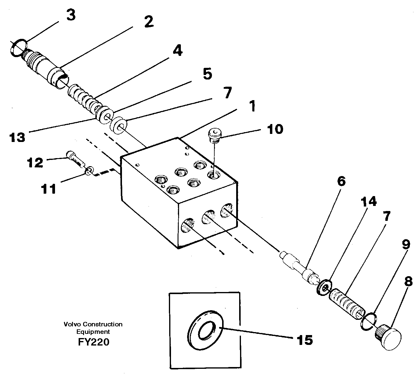 Pedal valve — volvo parts diagram