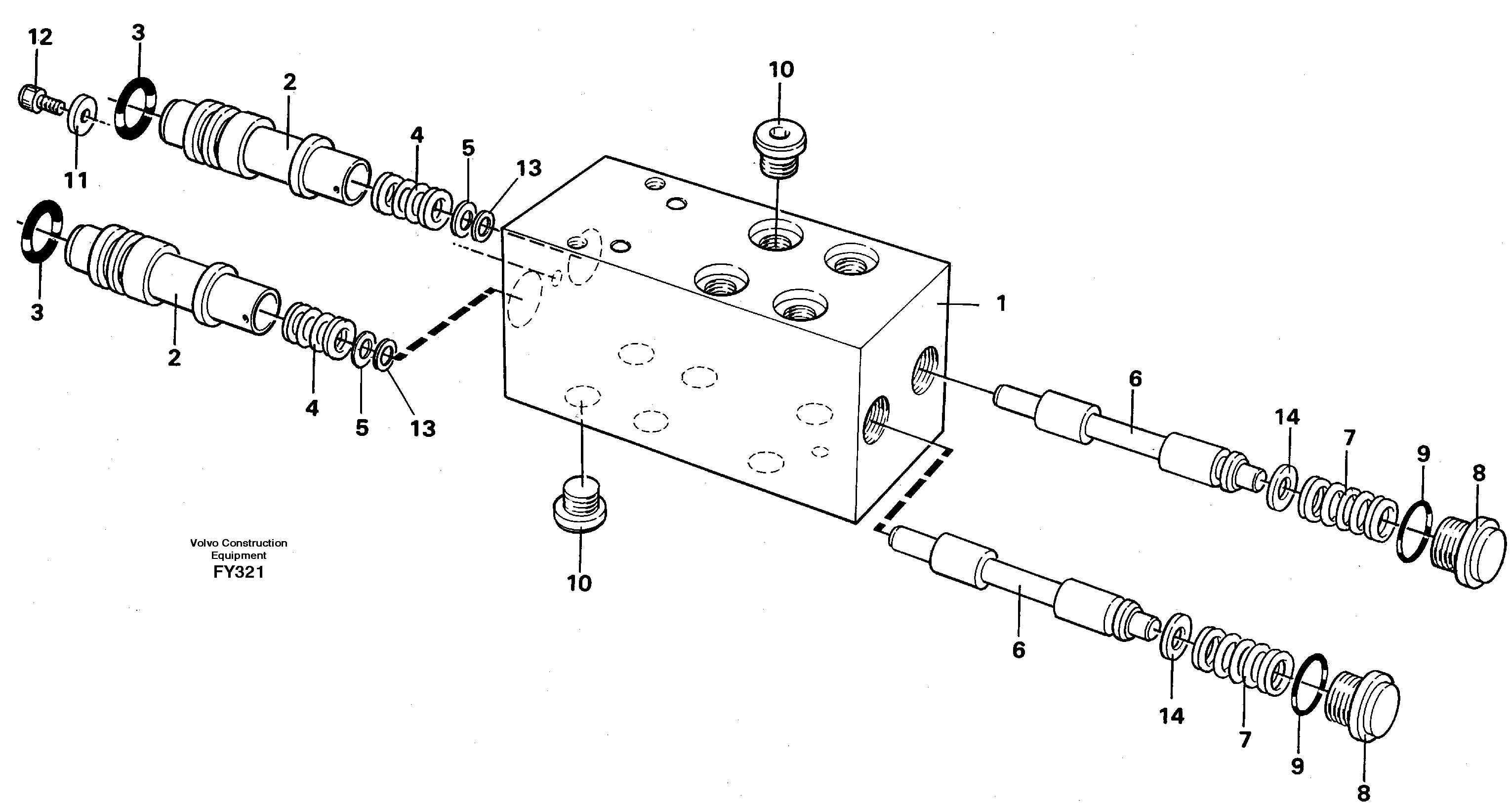 Pedal valve — volvo parts diagram