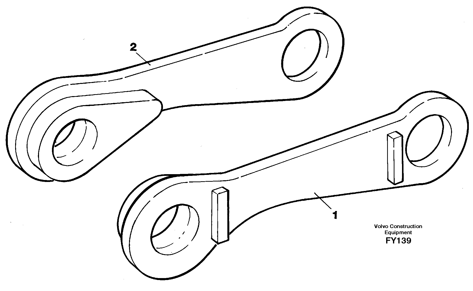 Lever  14262397,14258753 — volvo parts diagram