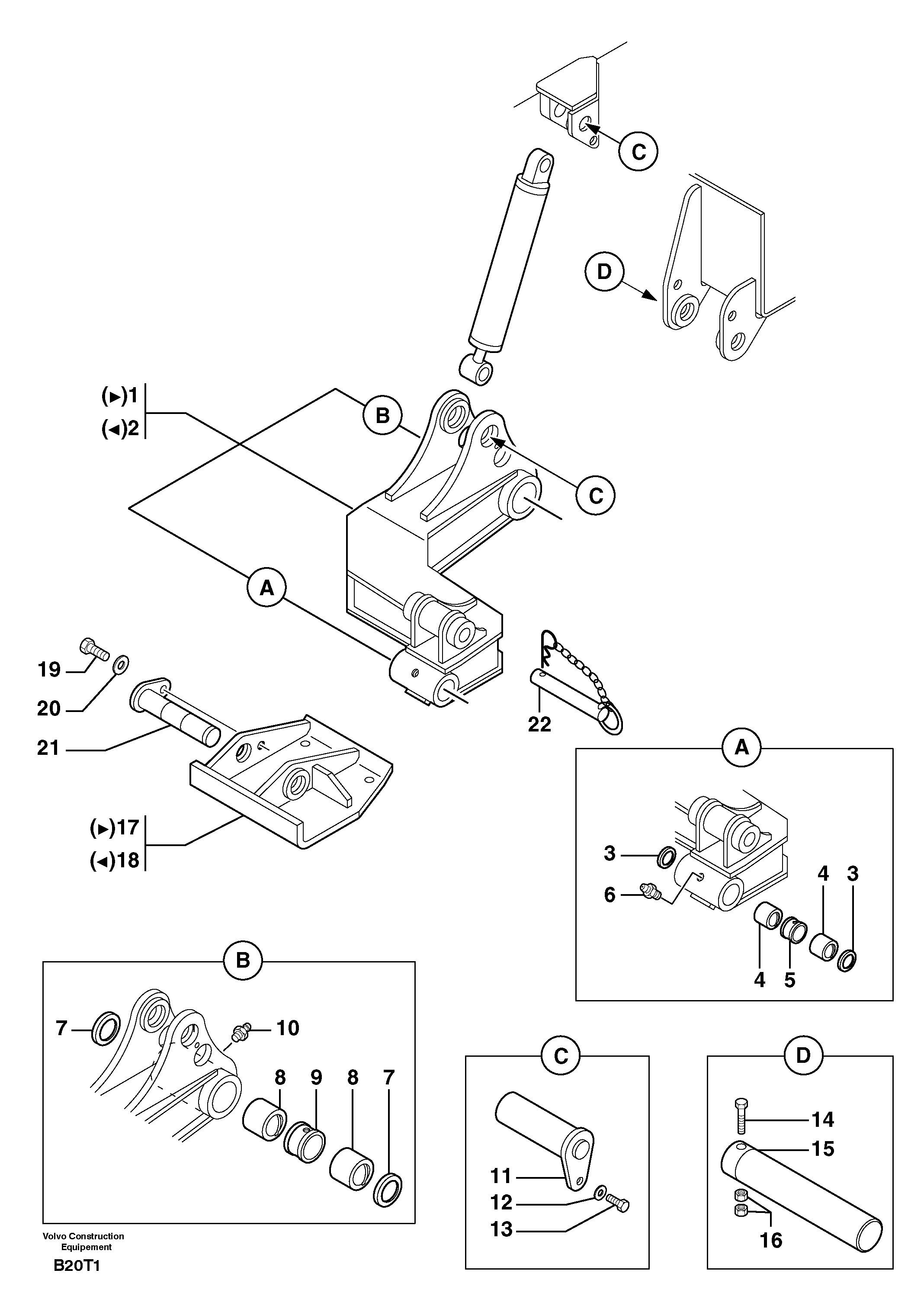Stabiliser — volvo parts diagram