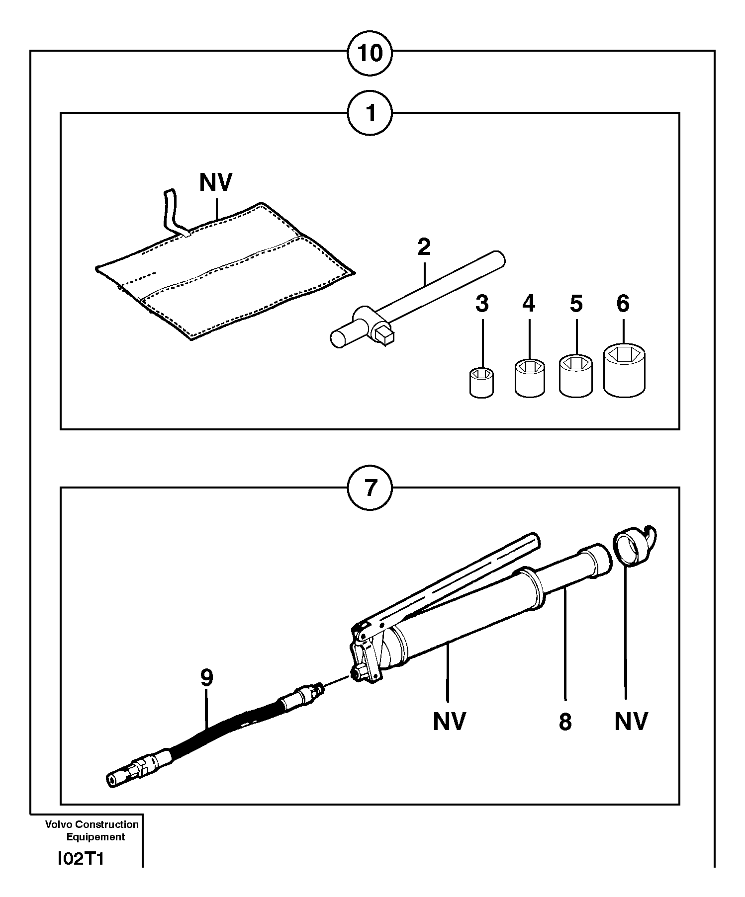 Tools — volvo parts diagram