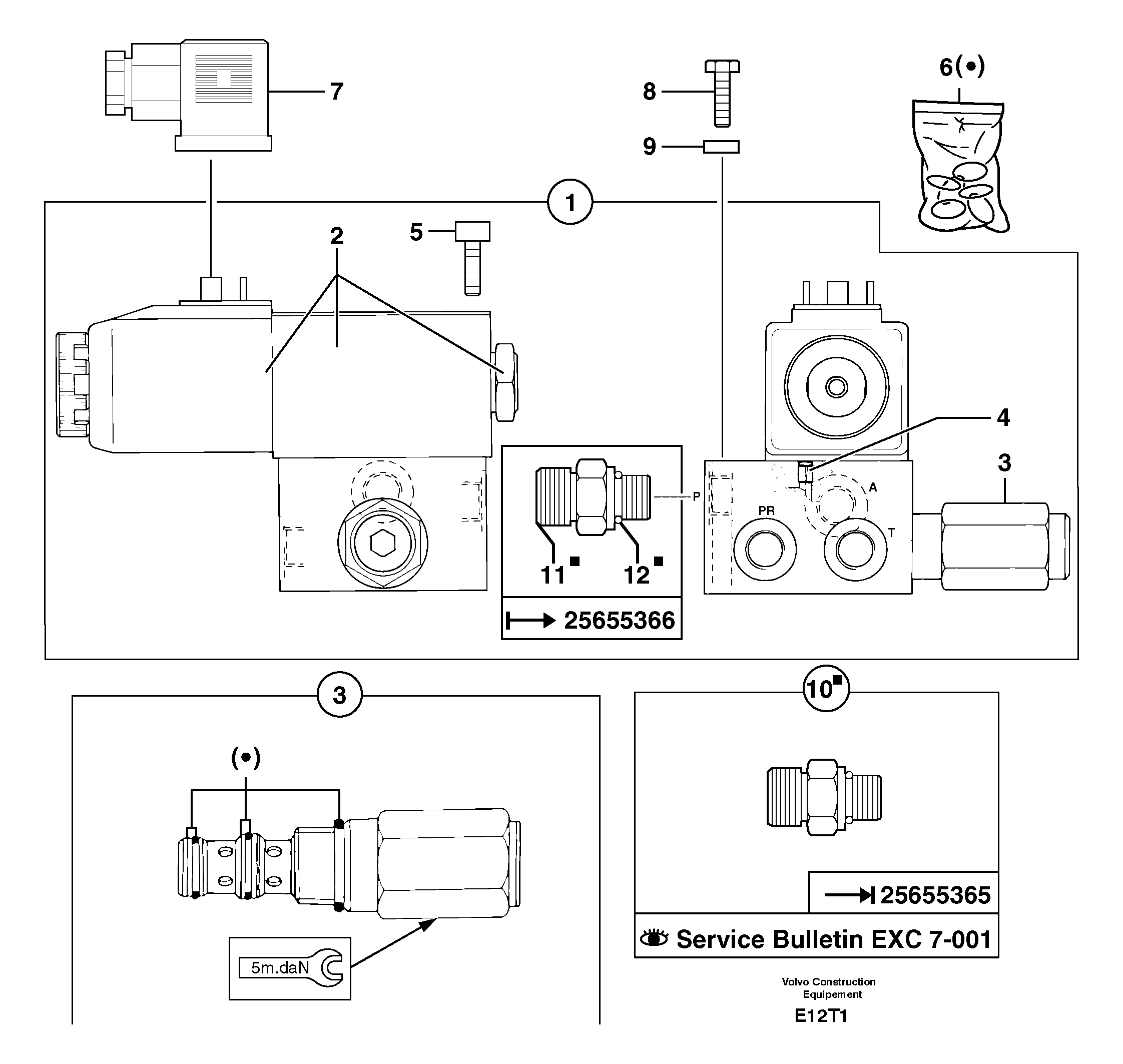 Electrovalve : oscillation lock — volvo parts diagram