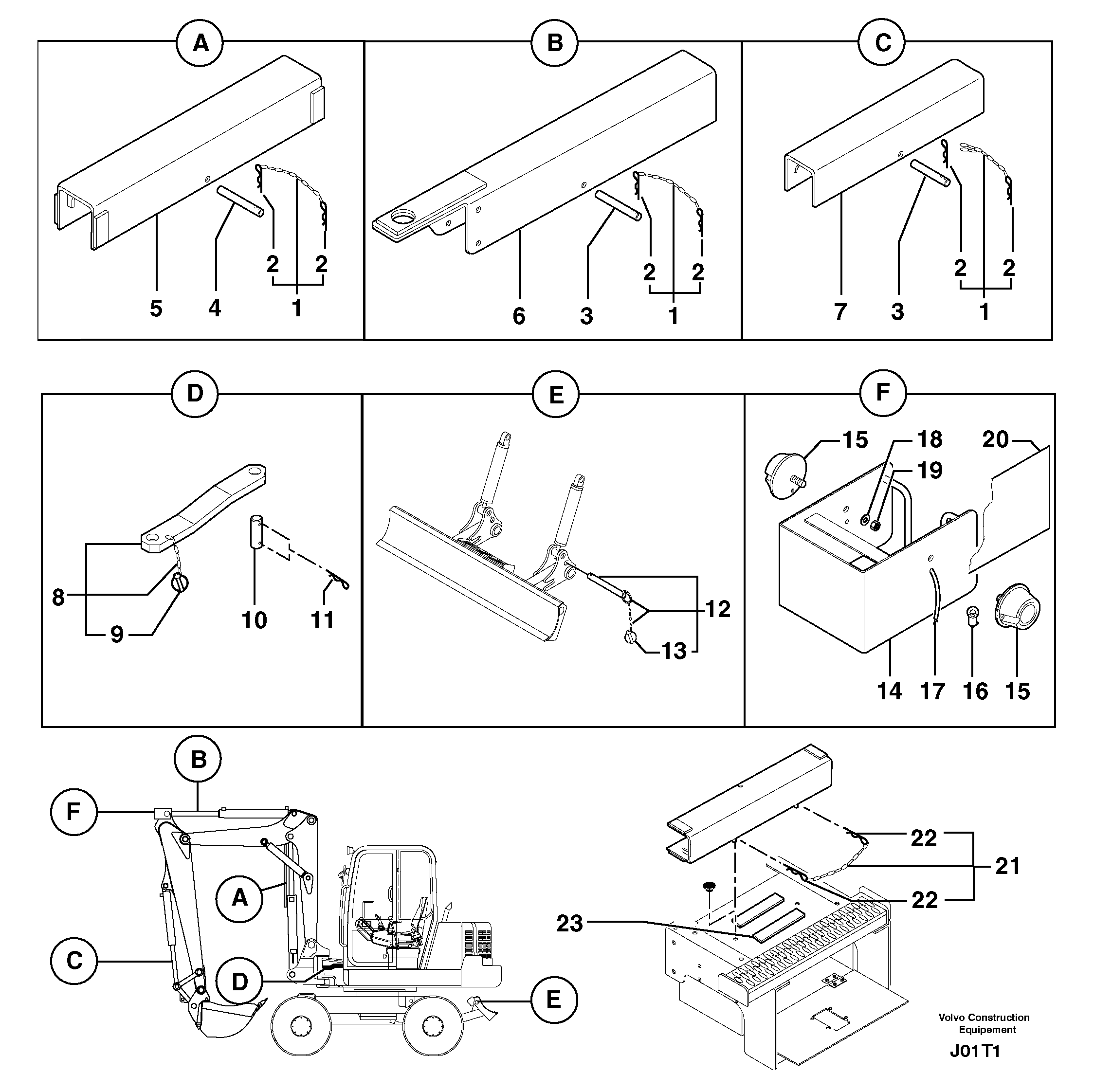 Safety device DEU — volvo parts diagram