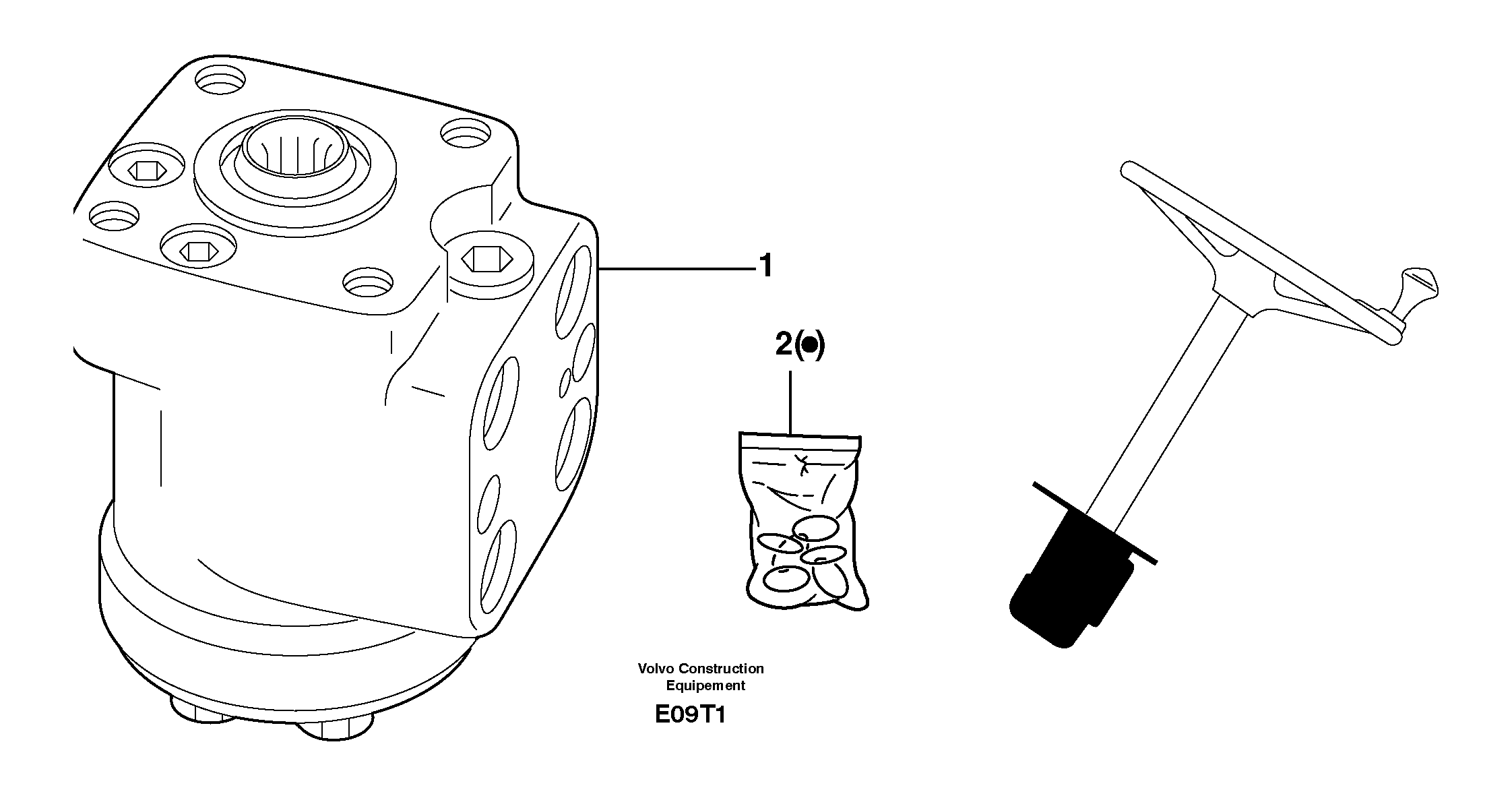 Steering device — volvo parts diagram