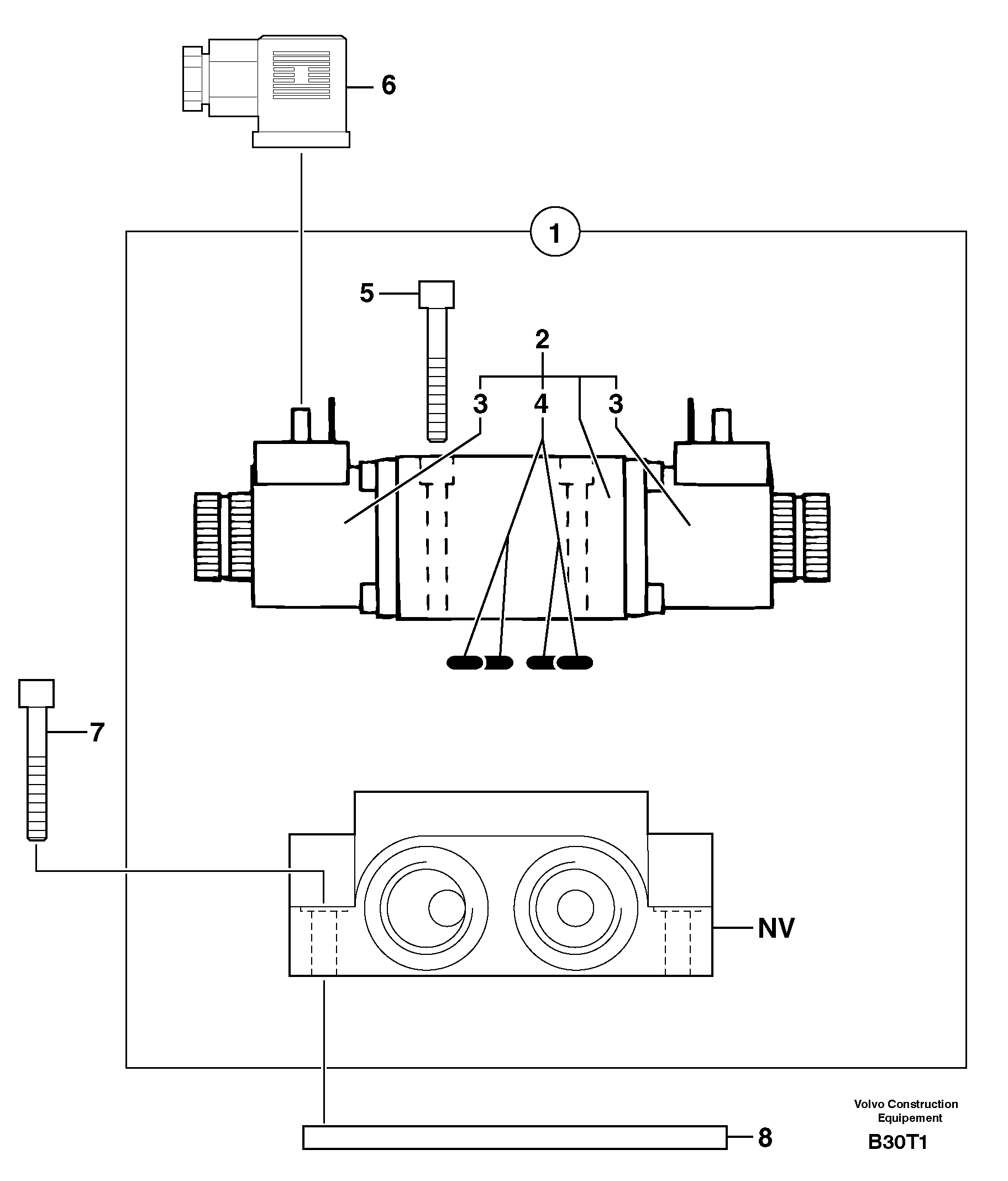 Electrovalve : stabiliser — volvo parts diagram