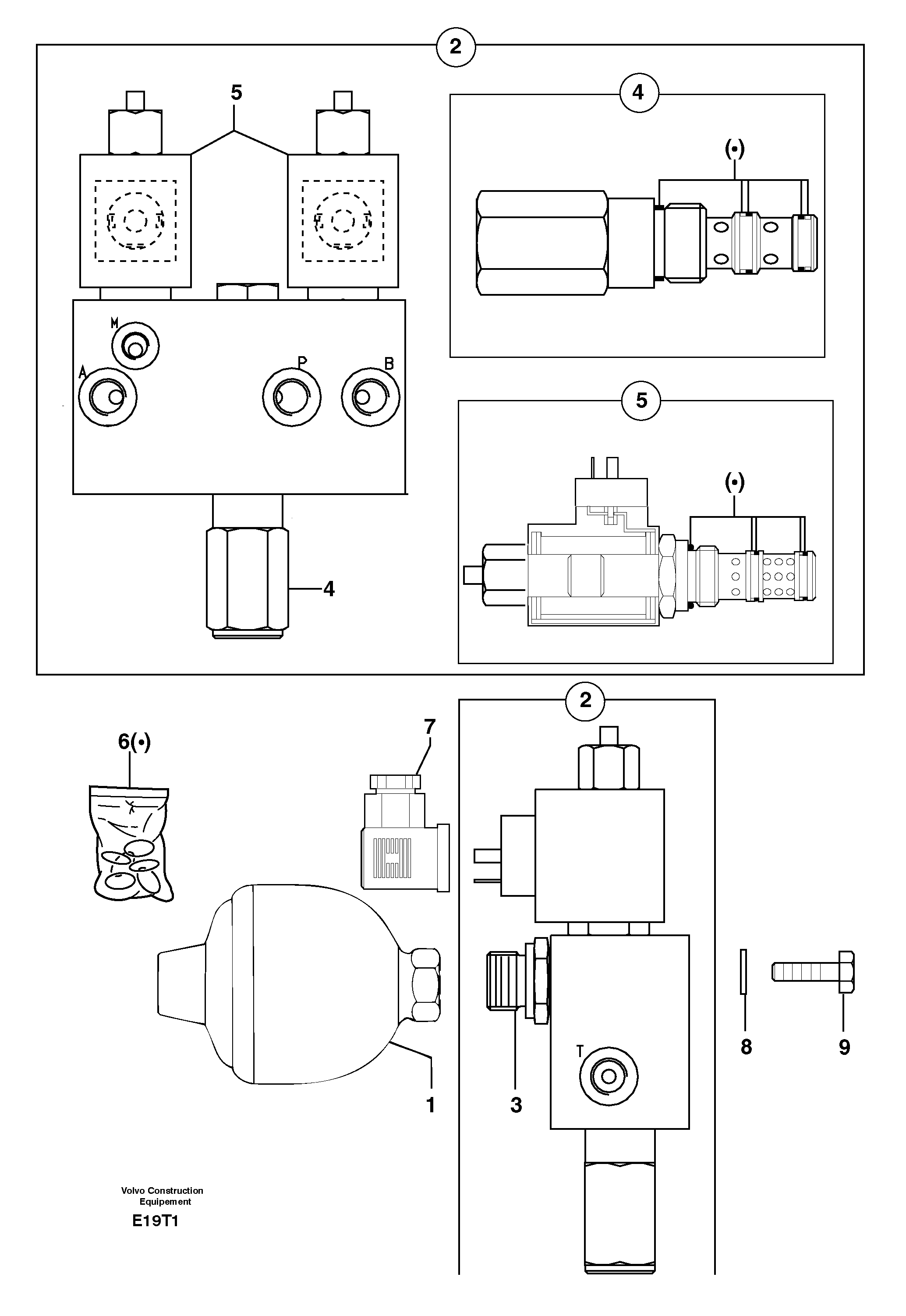 Accumulator / electrovalve — volvo parts diagram