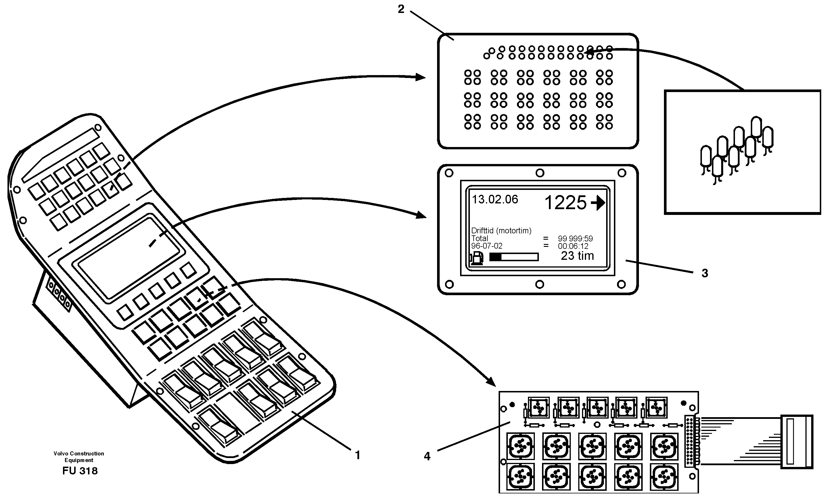 Display — volvo parts diagram