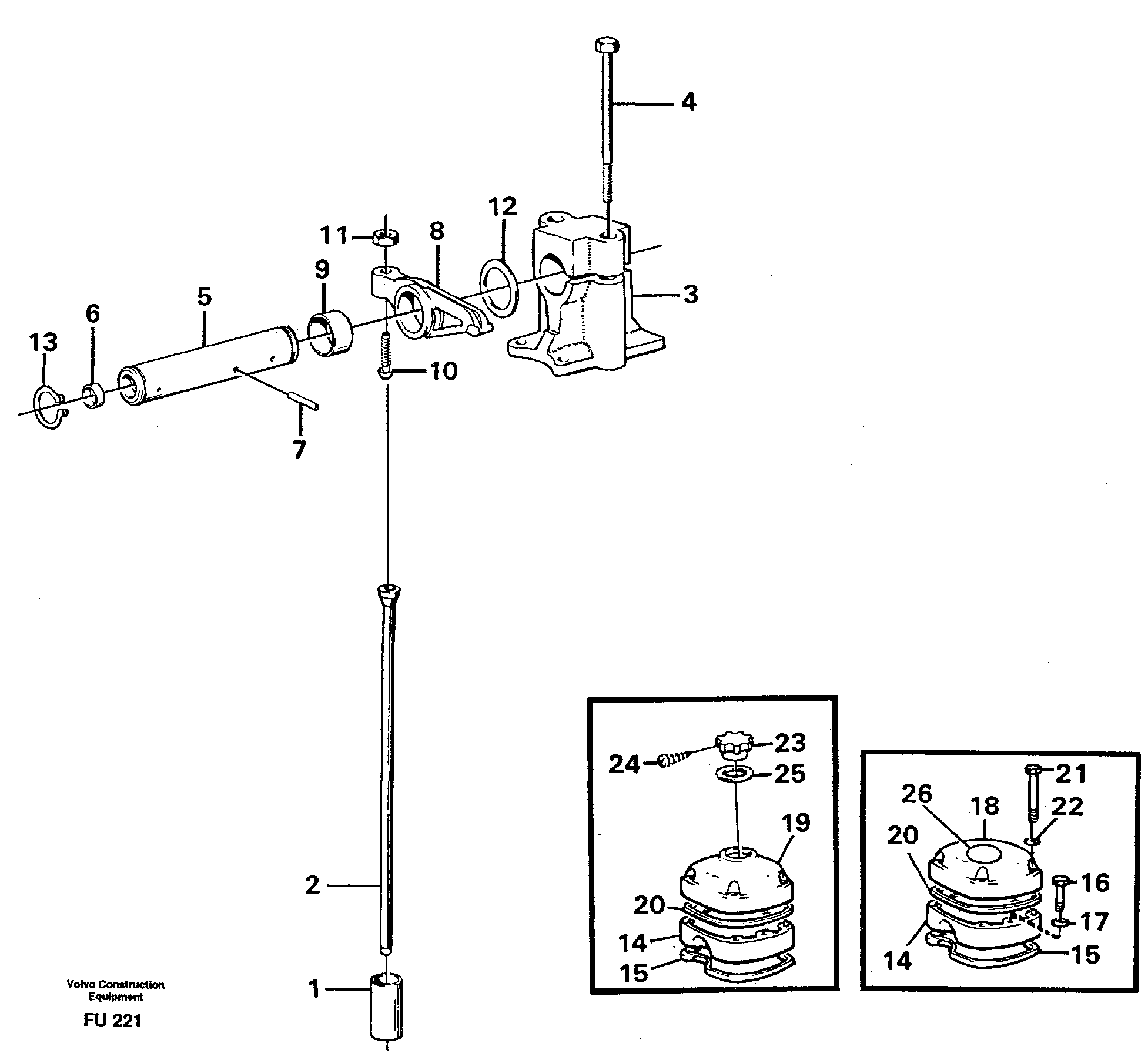 Valve mechanism — volvo parts diagram