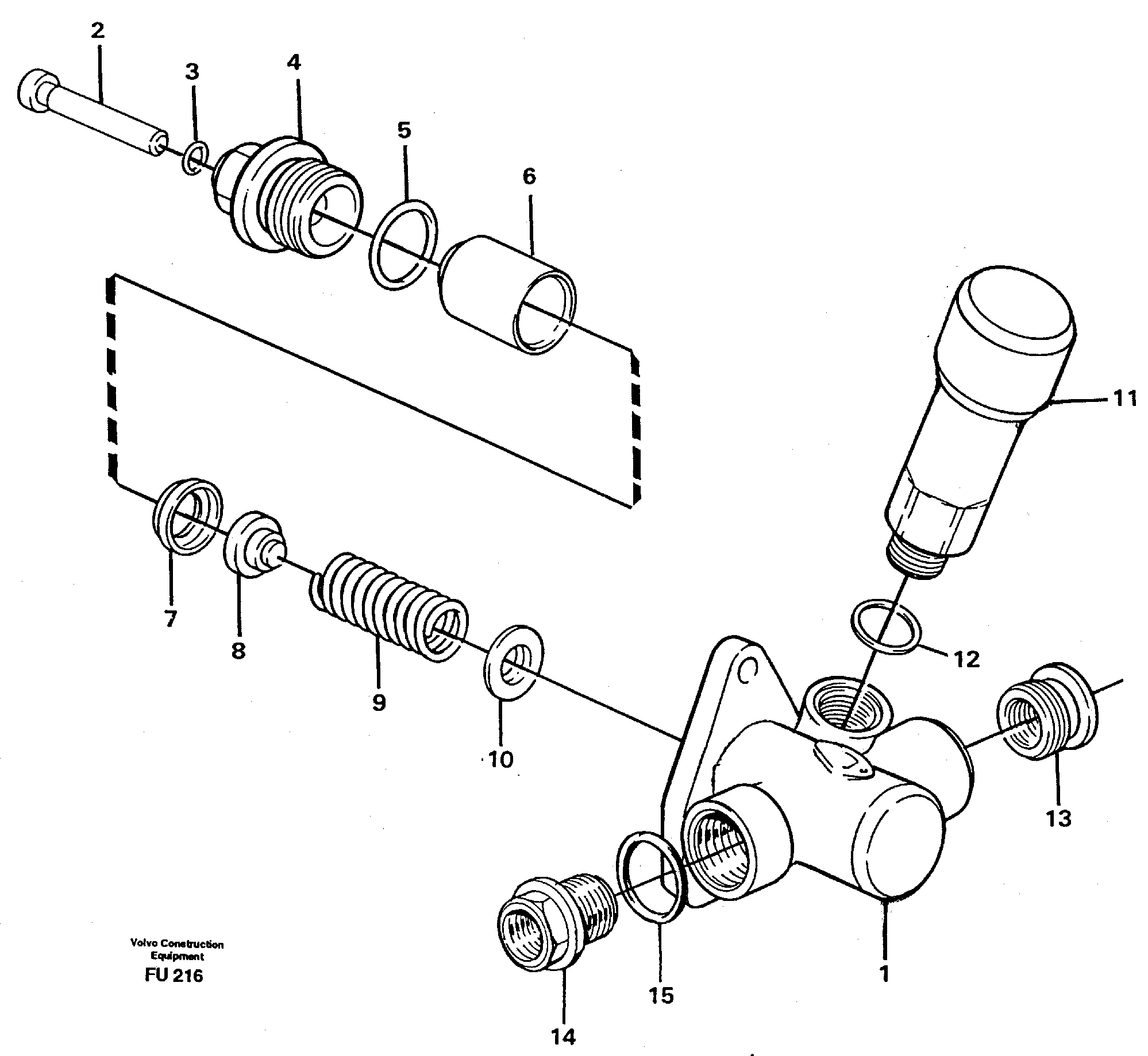Feed pump — volvo parts diagram