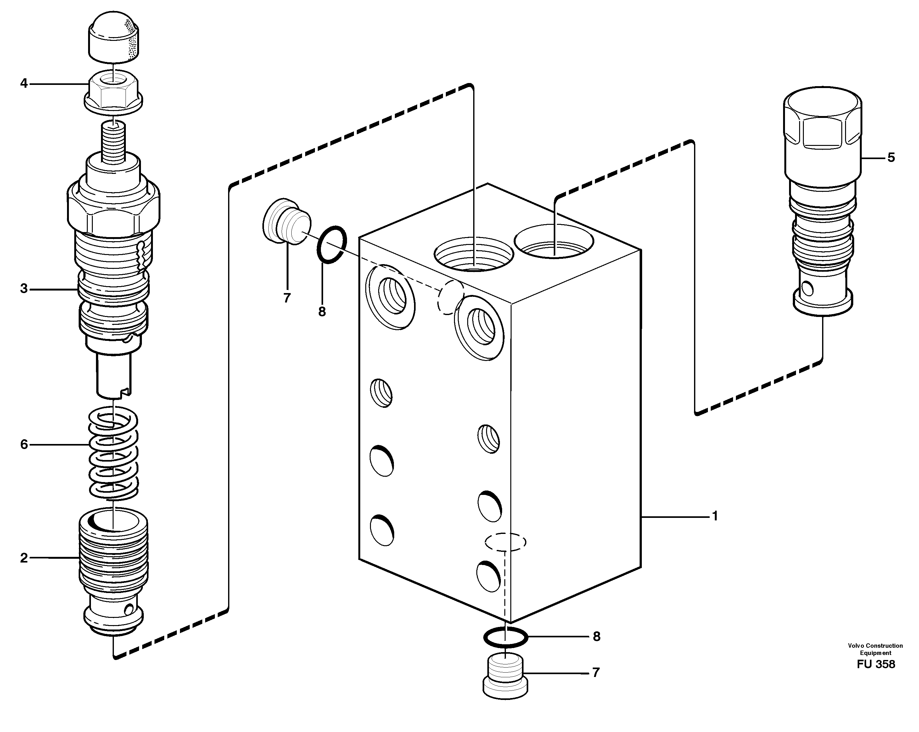 inhibitor valve — volvo parts diagram