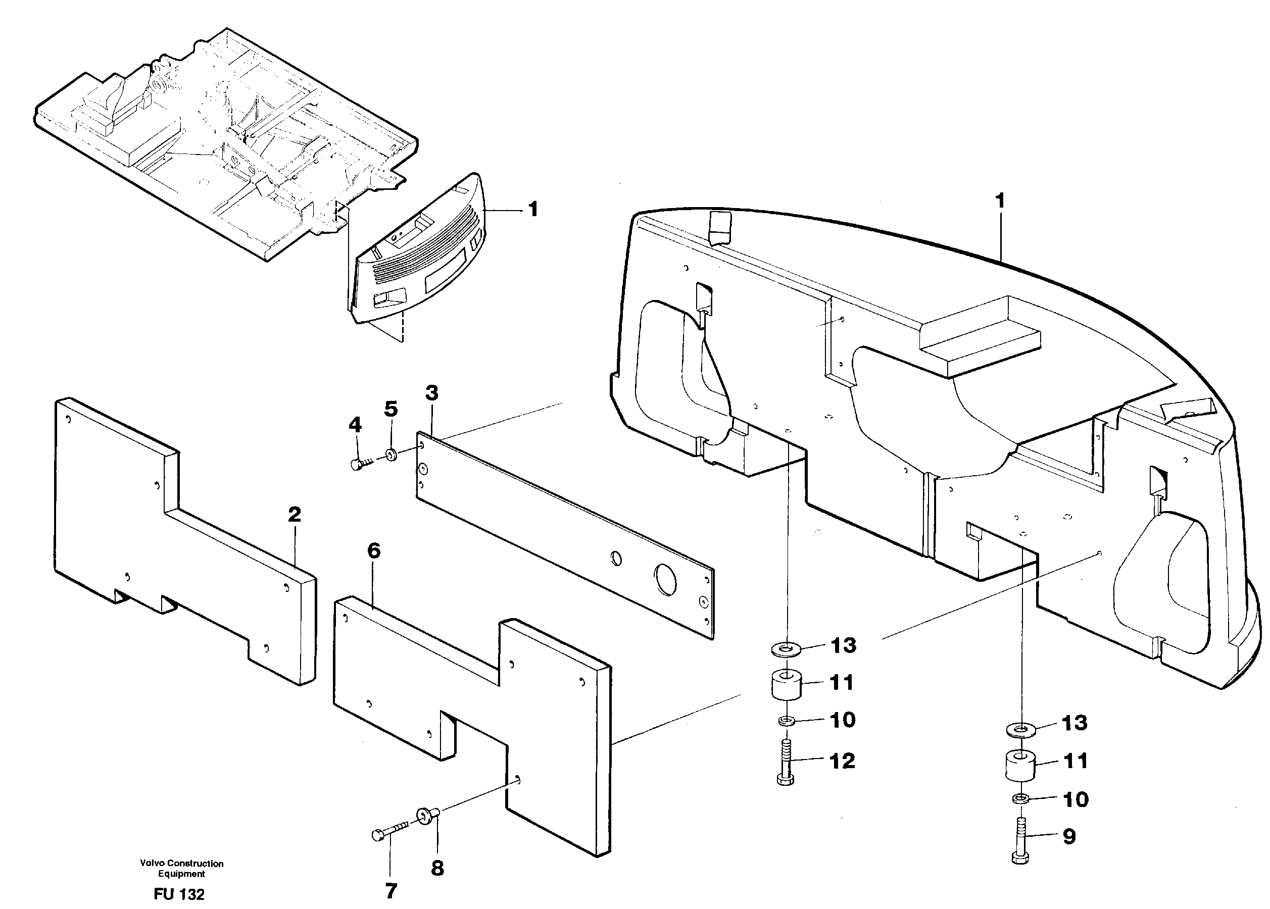 Counterweights — volvo parts diagram