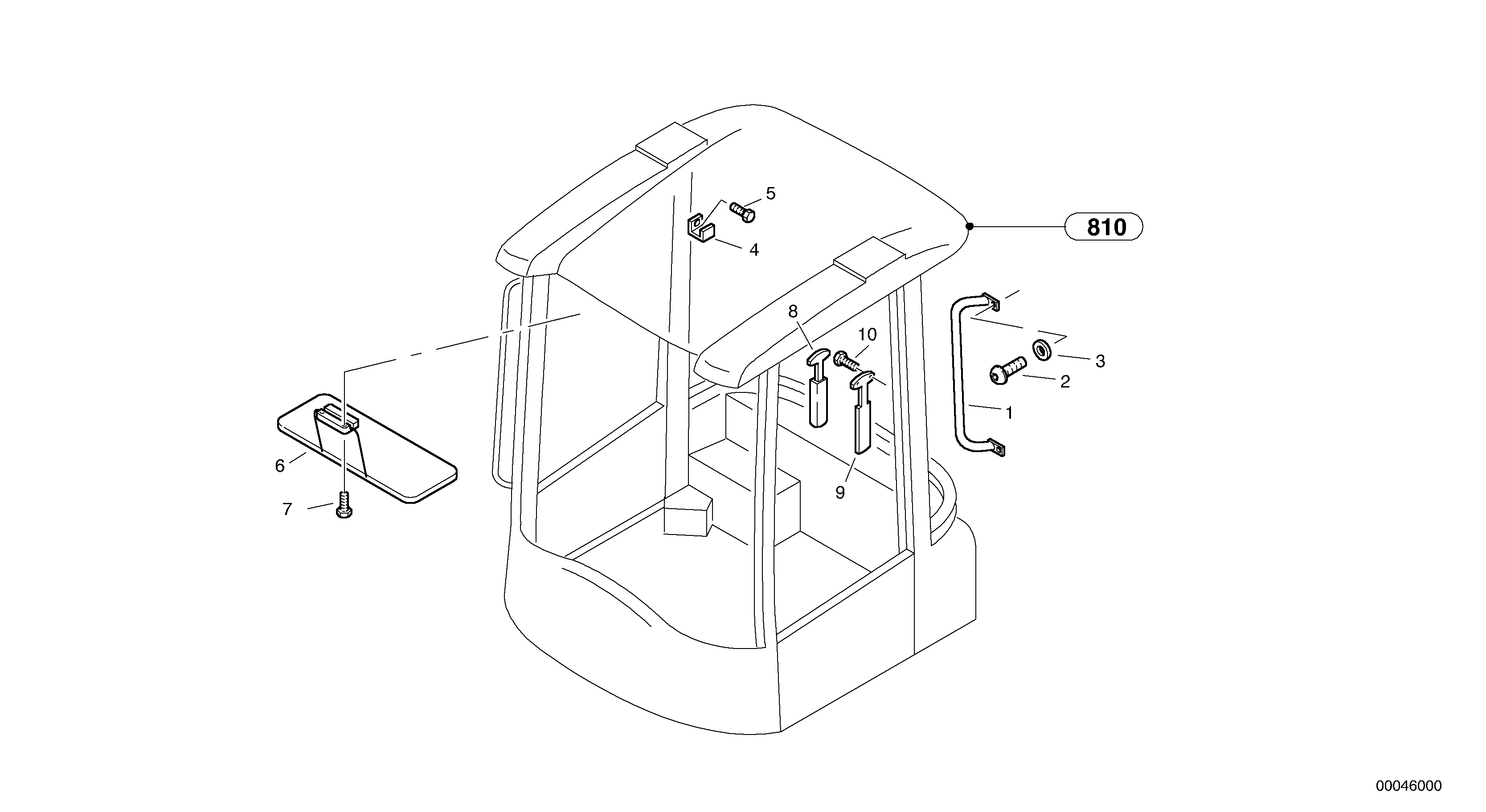 Interior equipment — volvo parts diagram