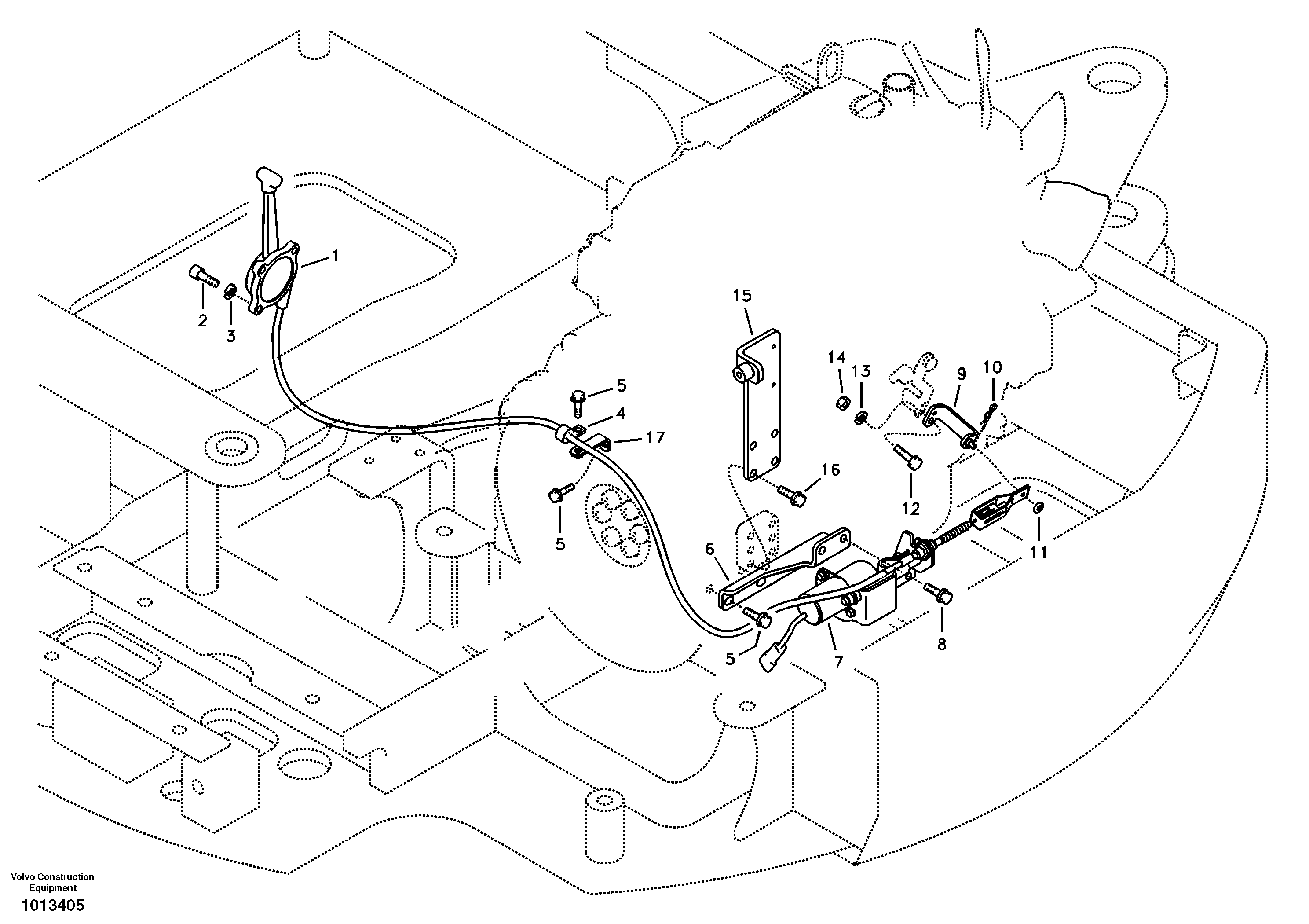 Speed control — volvo parts diagram