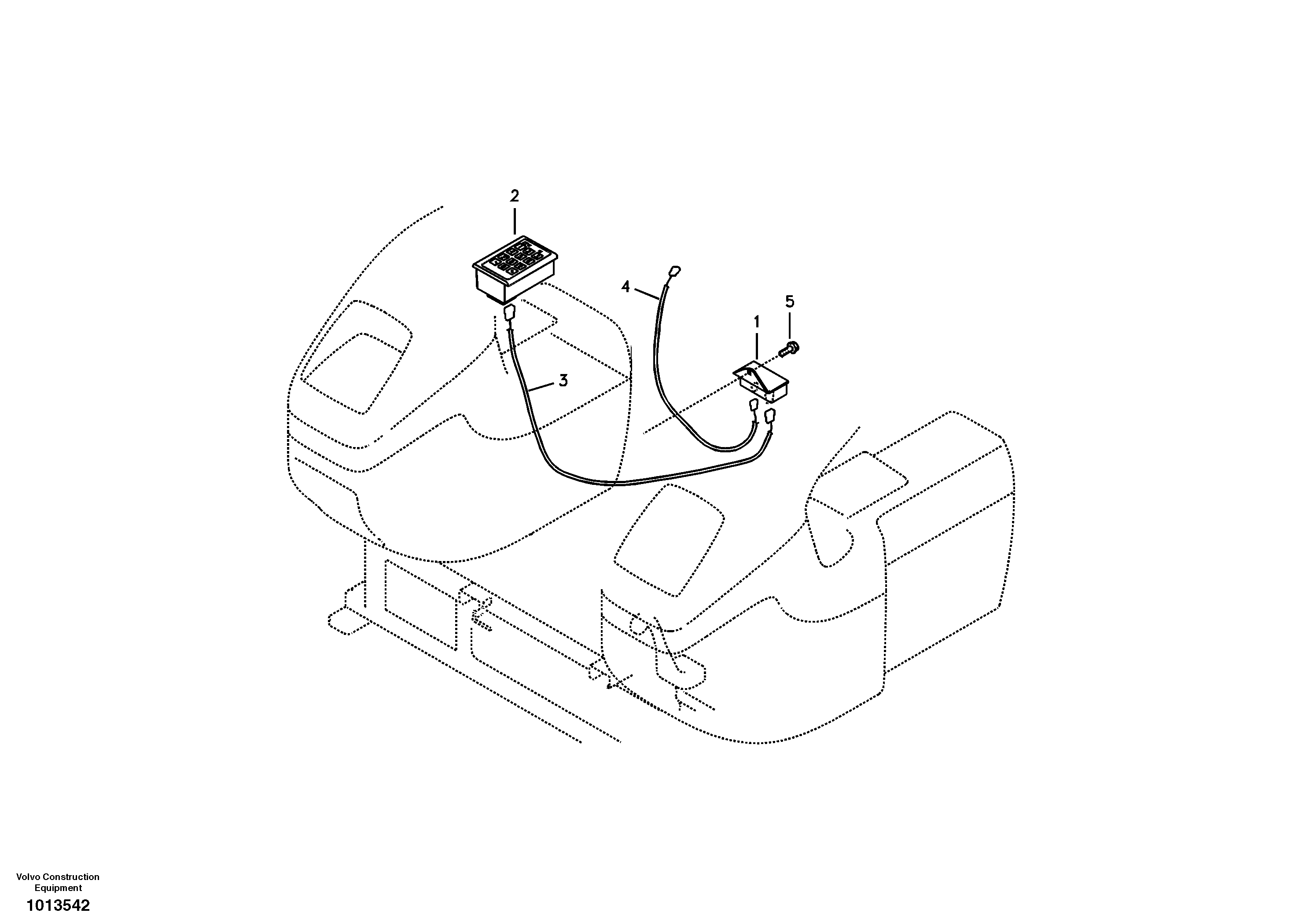 Antitheft system — volvo parts diagram