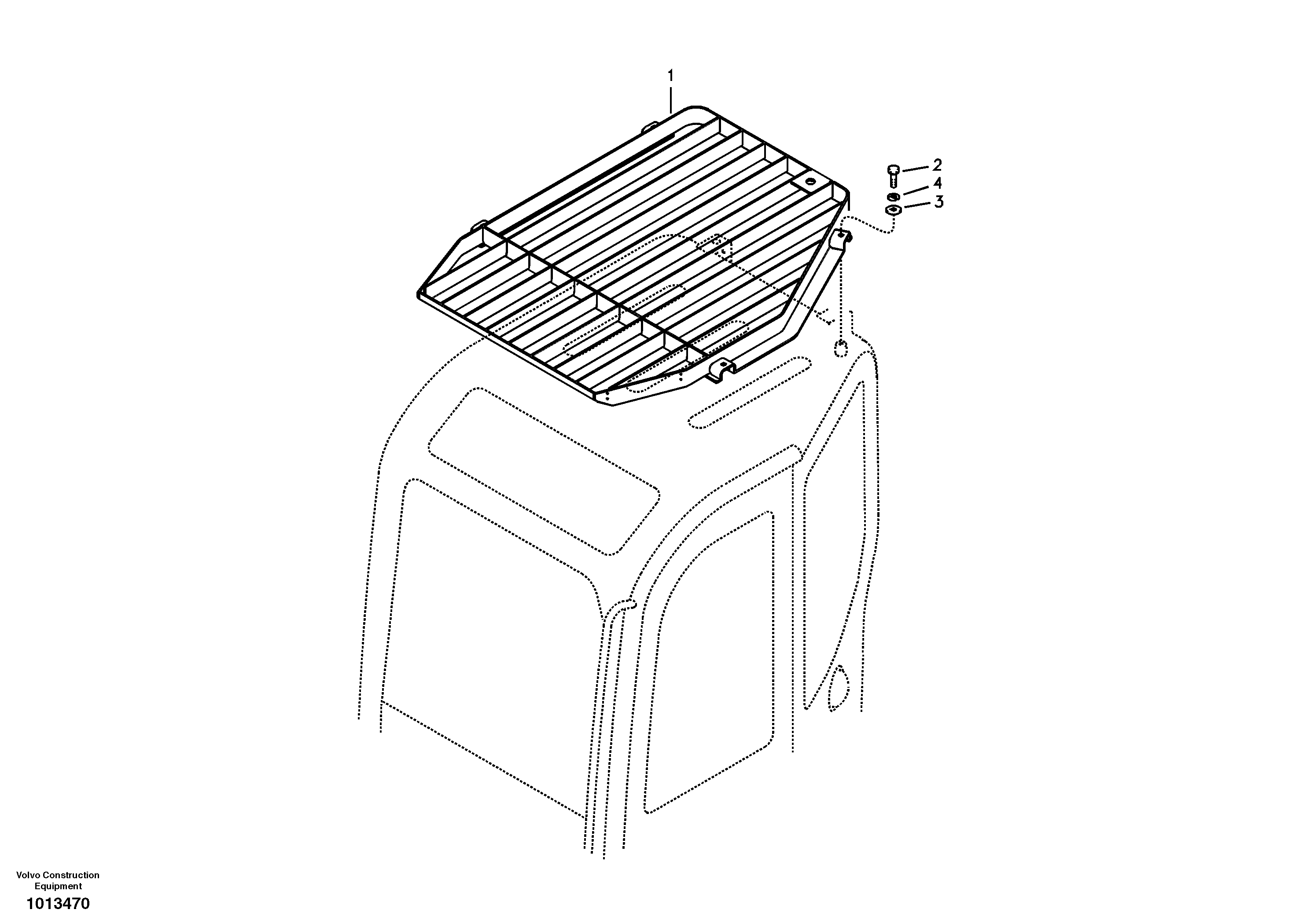 Fops, protecting equipment — volvo parts diagram