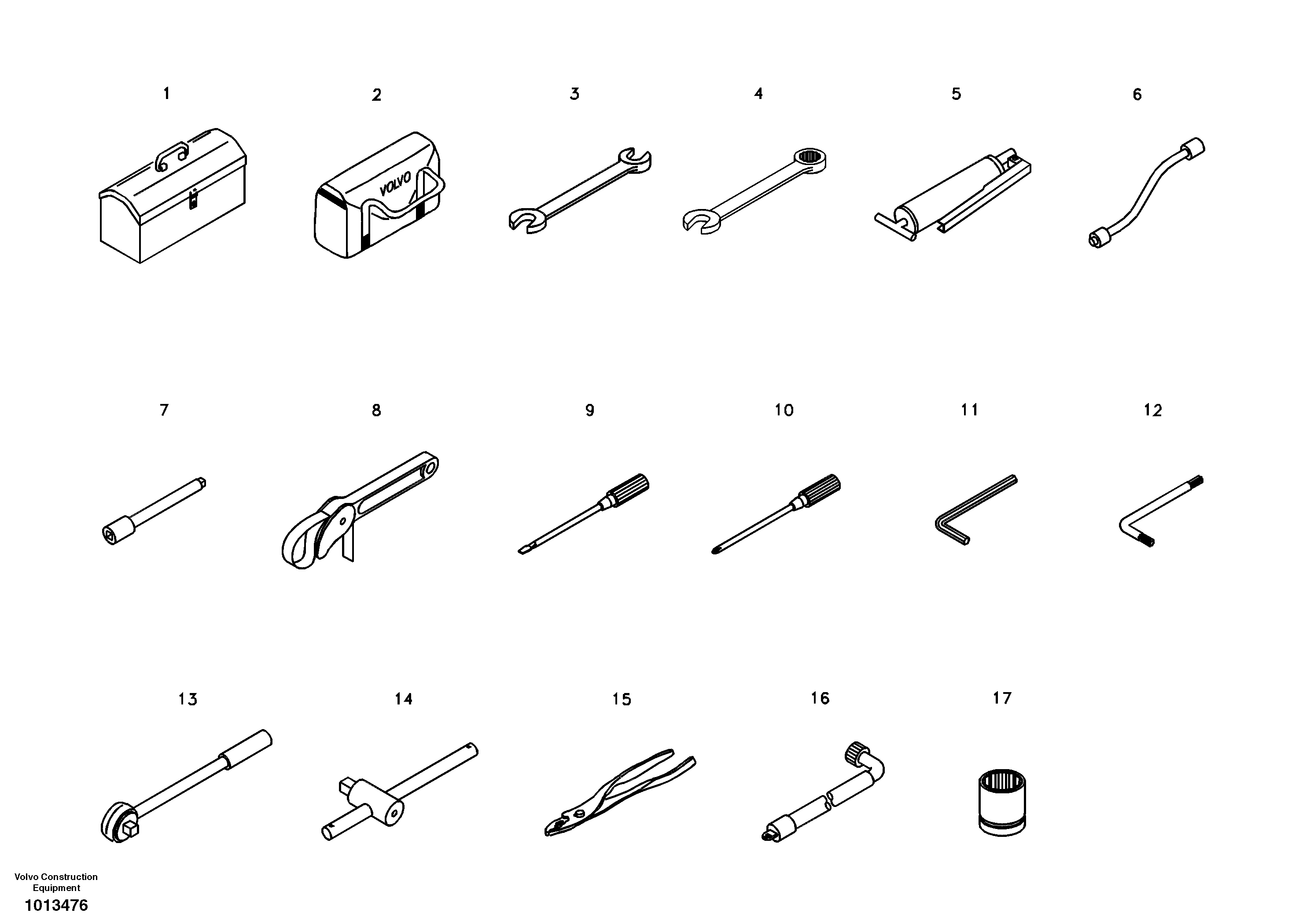 Tool — volvo parts diagram