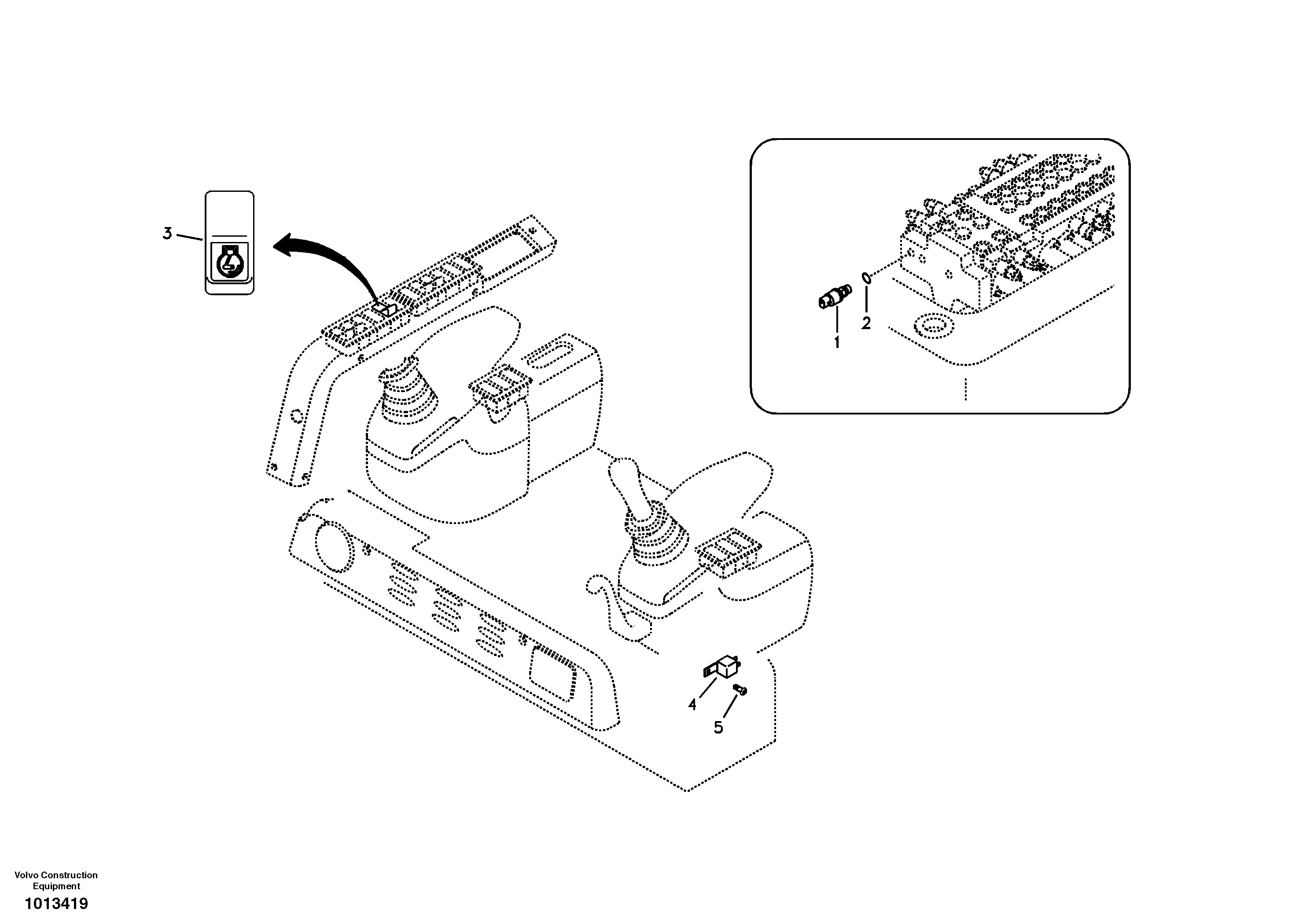 Switch — volvo parts diagram