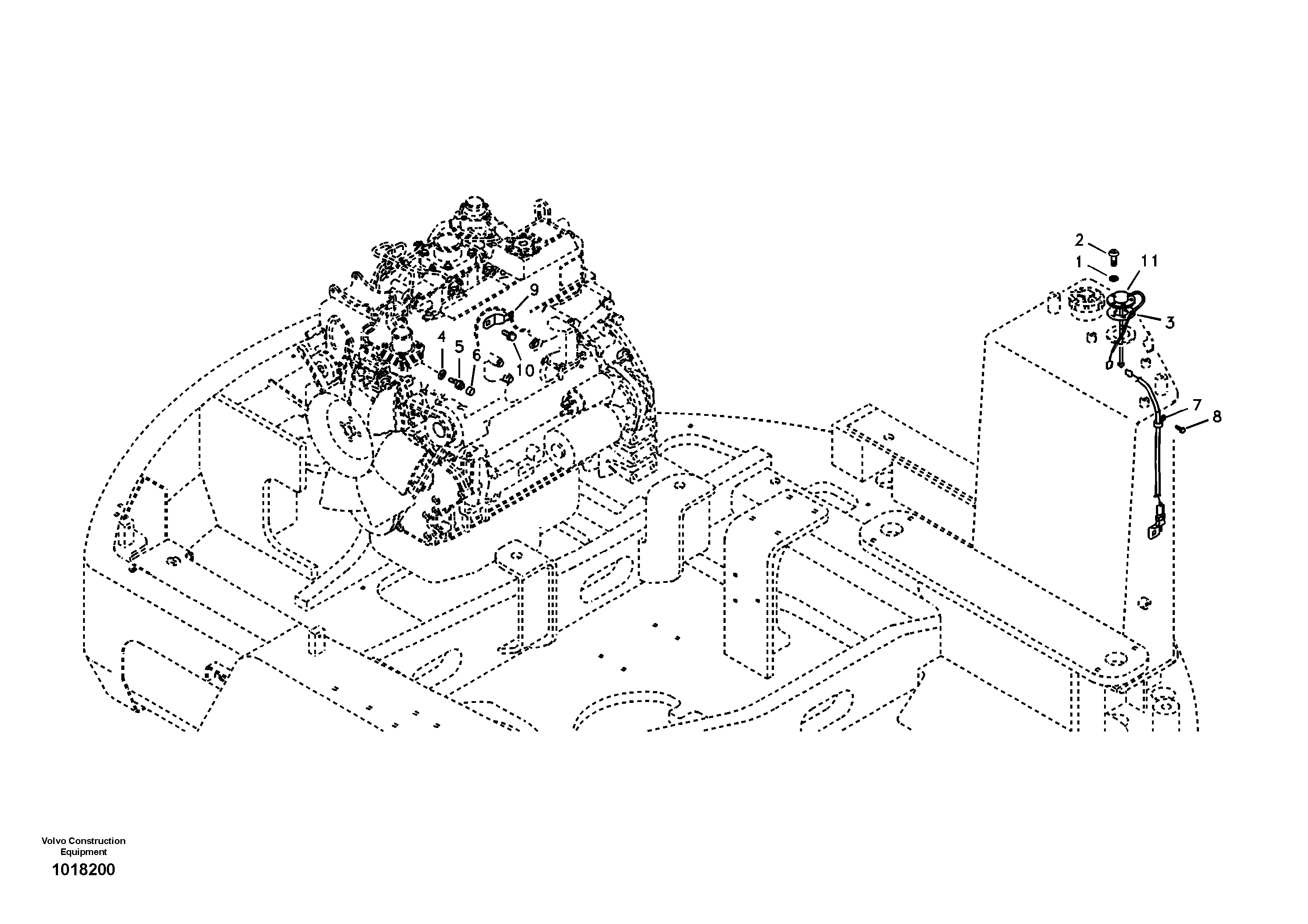 Electrical sensor — volvo parts diagram