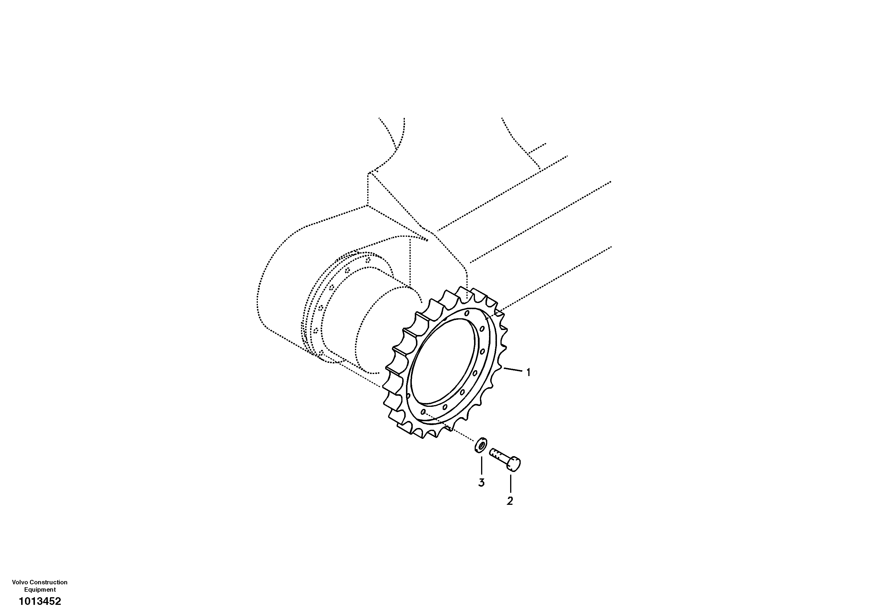 Sprocket — volvo parts diagram