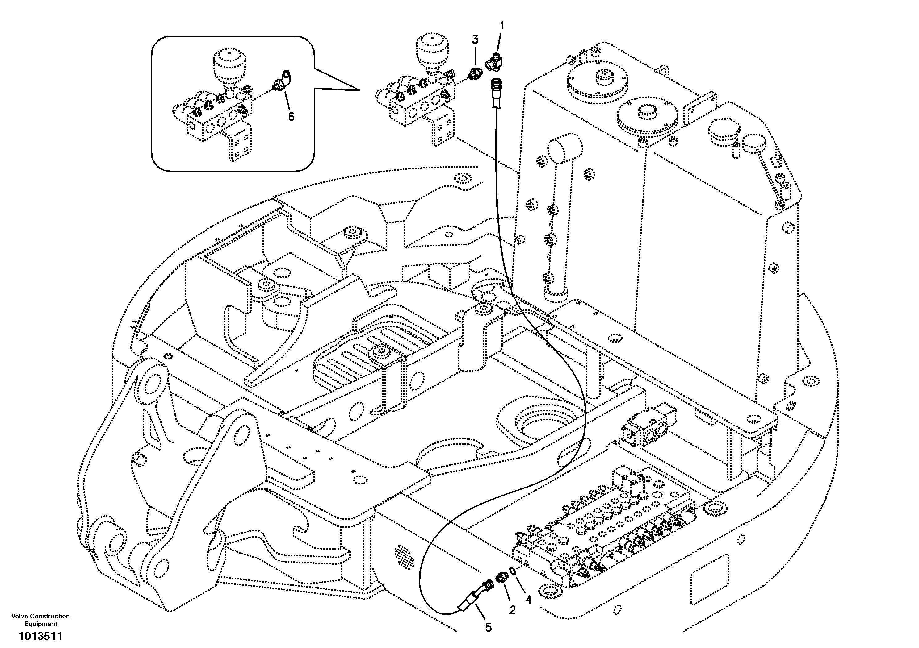 Servo system, auto deceleration — volvo parts diagram