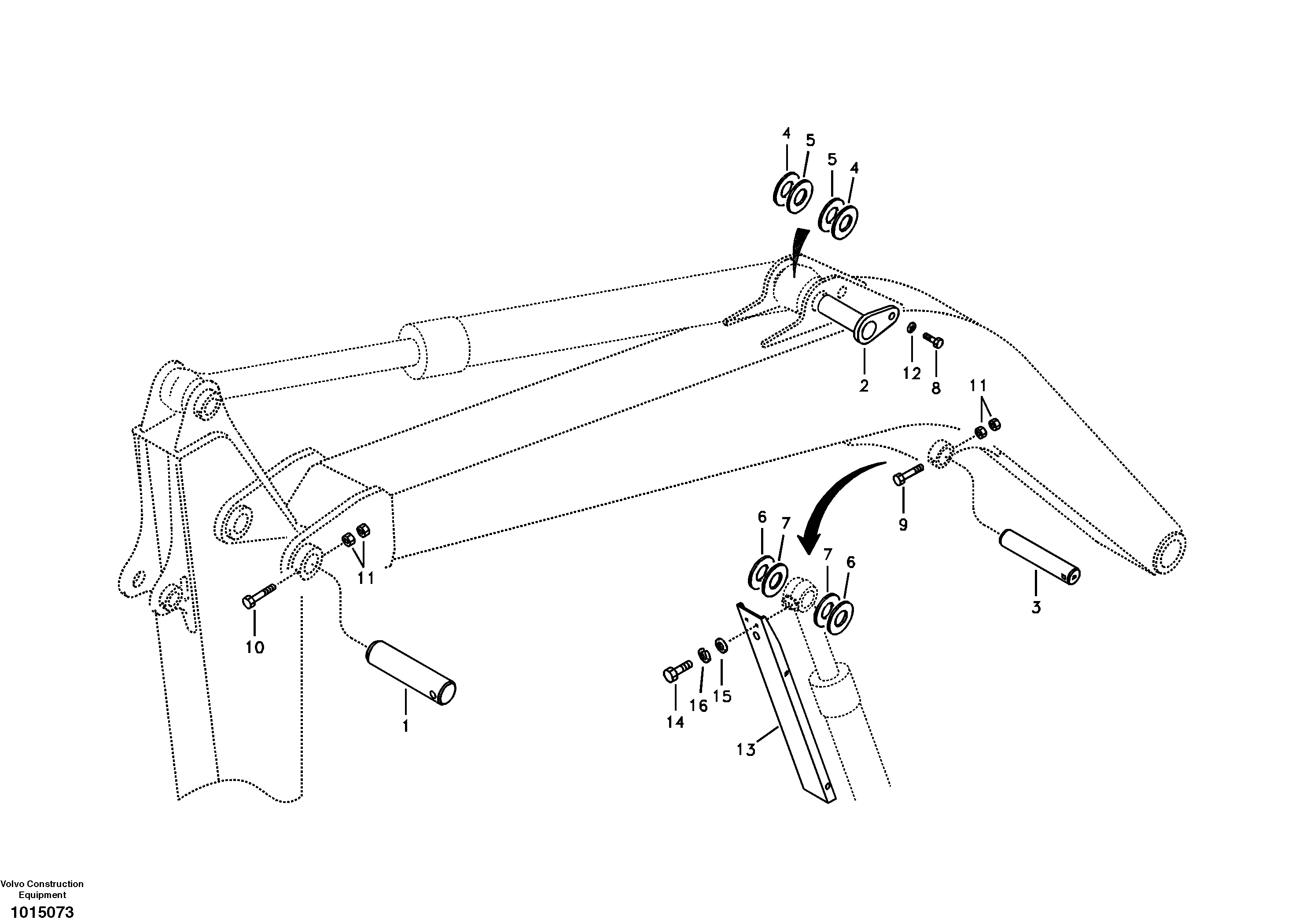 Links to boom — volvo parts diagram