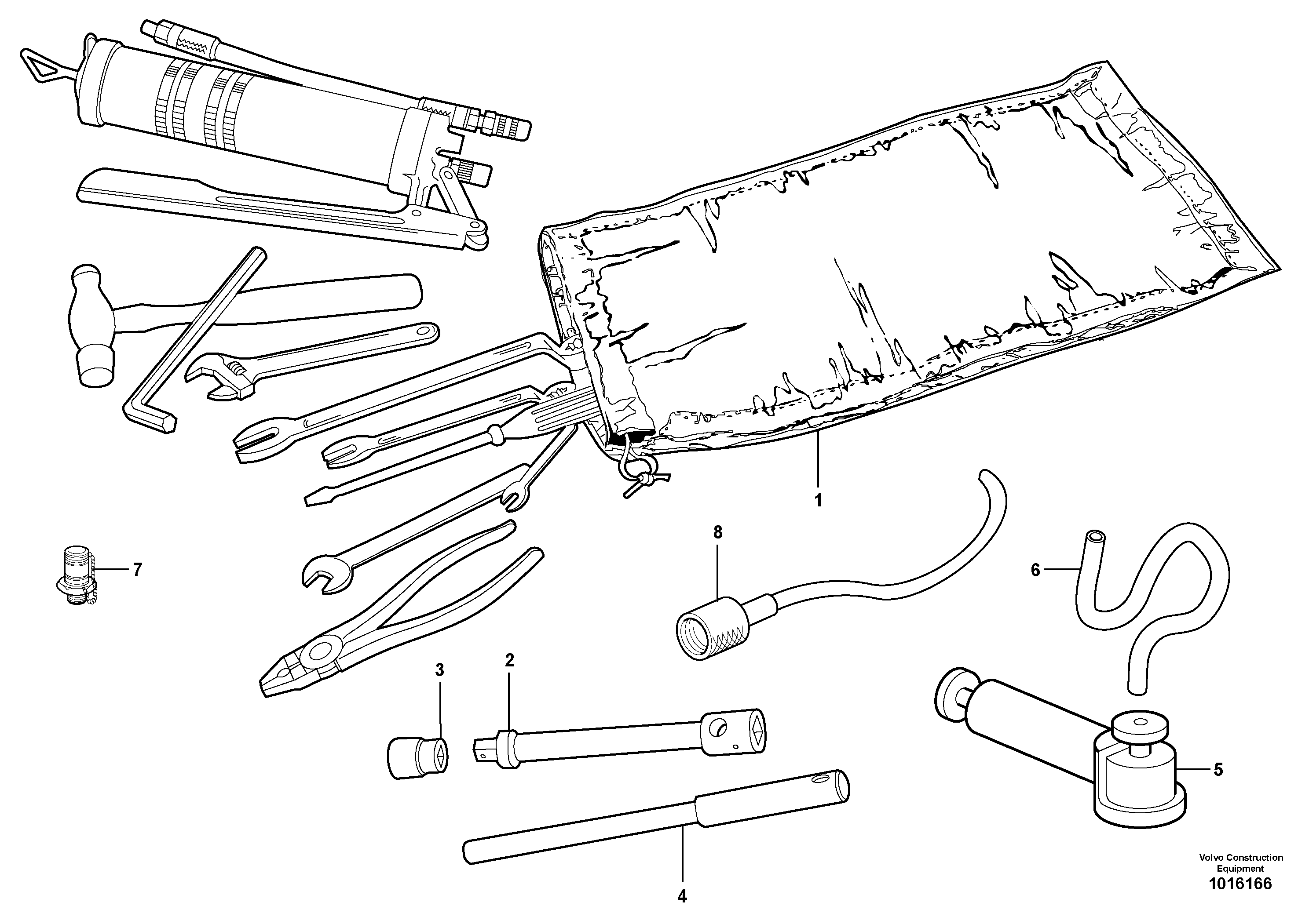 Tools 90007, 99183, 82897 — volvo parts diagram
